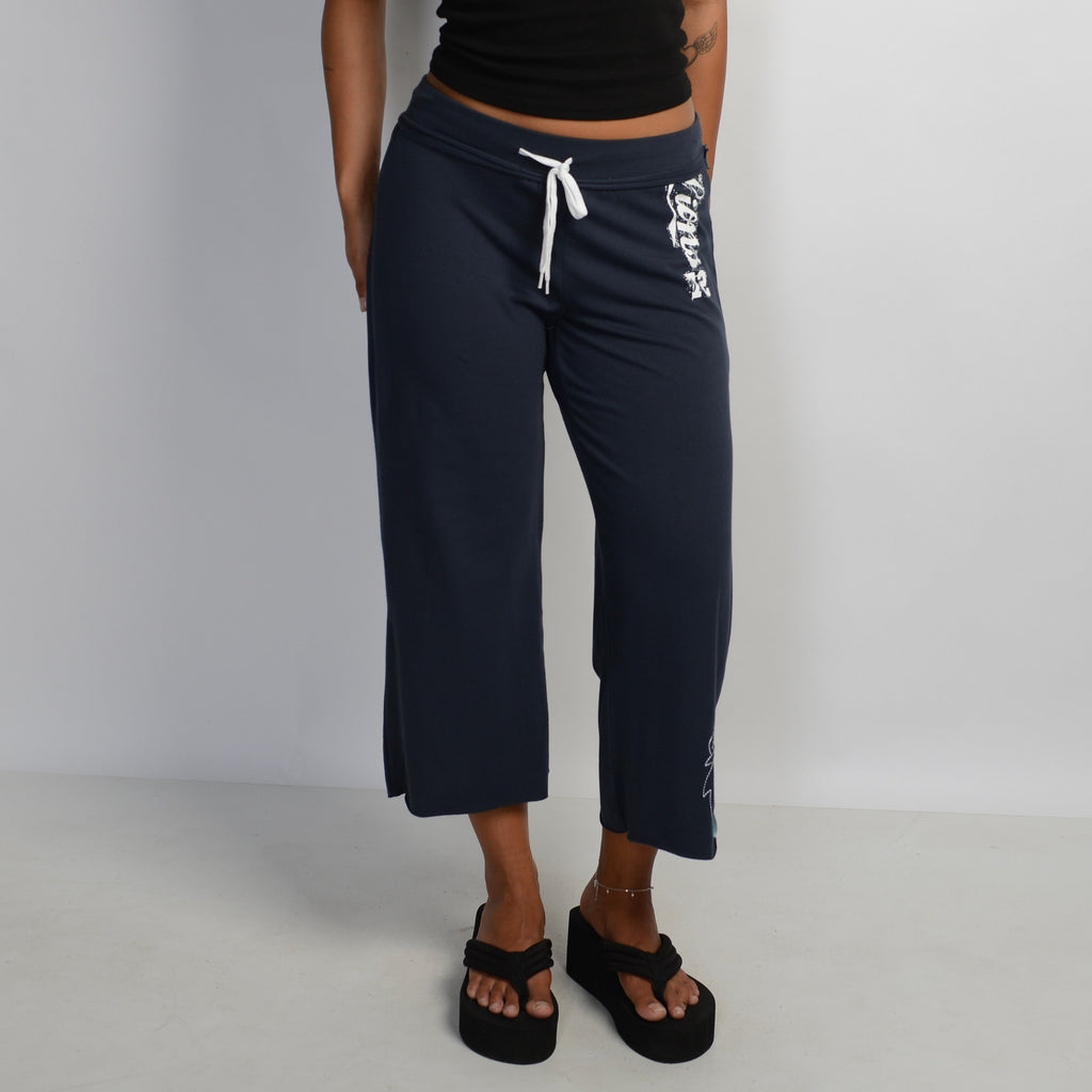 NAVY CAPRI LOUNGE PANTS
