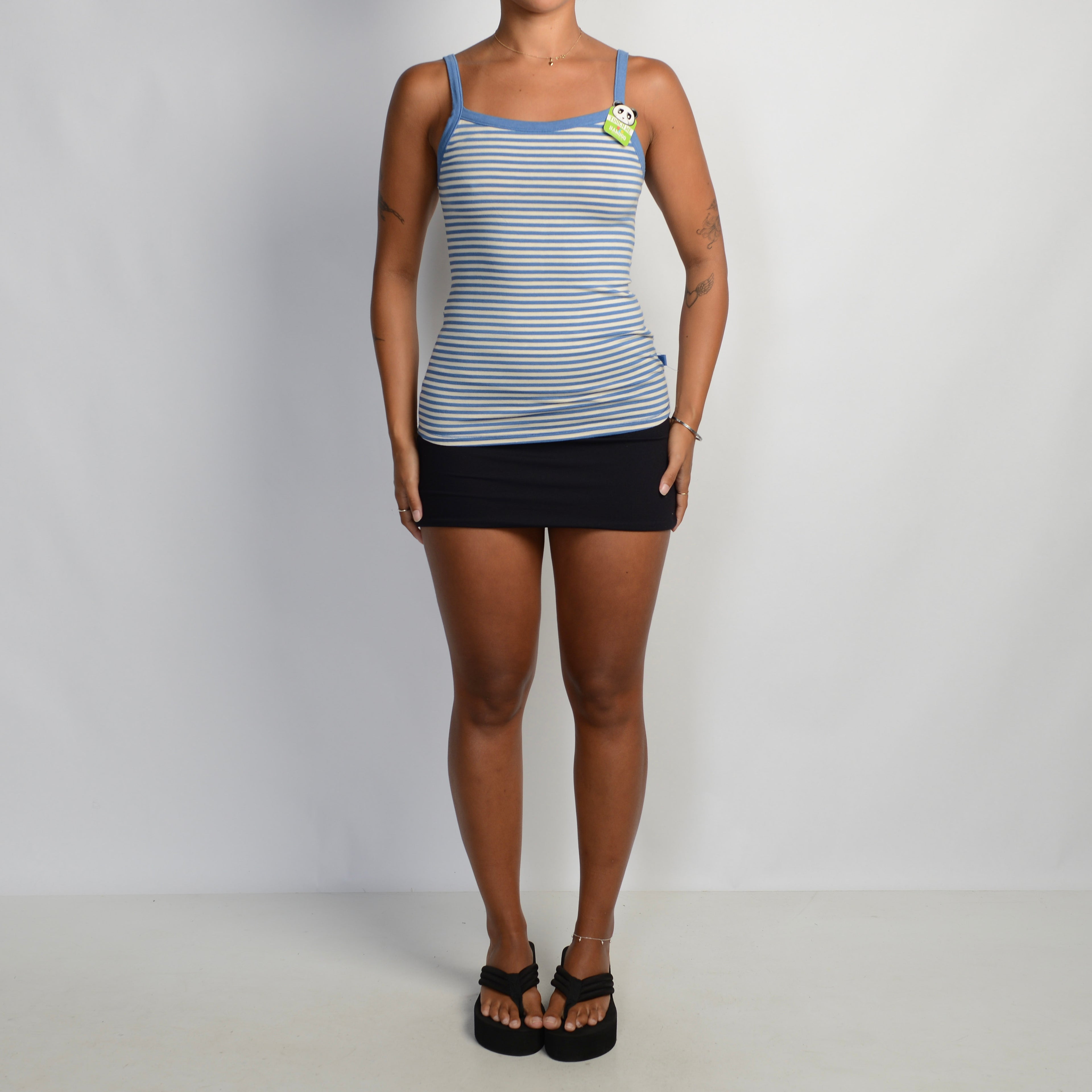 BLUE STRIPE CAMISOLE