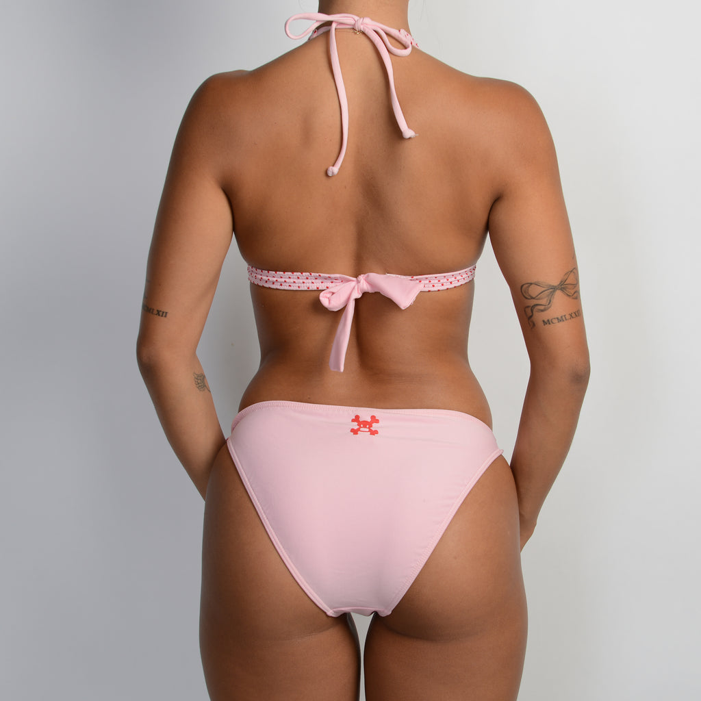 PINK POLKA DOT BIKINI SET