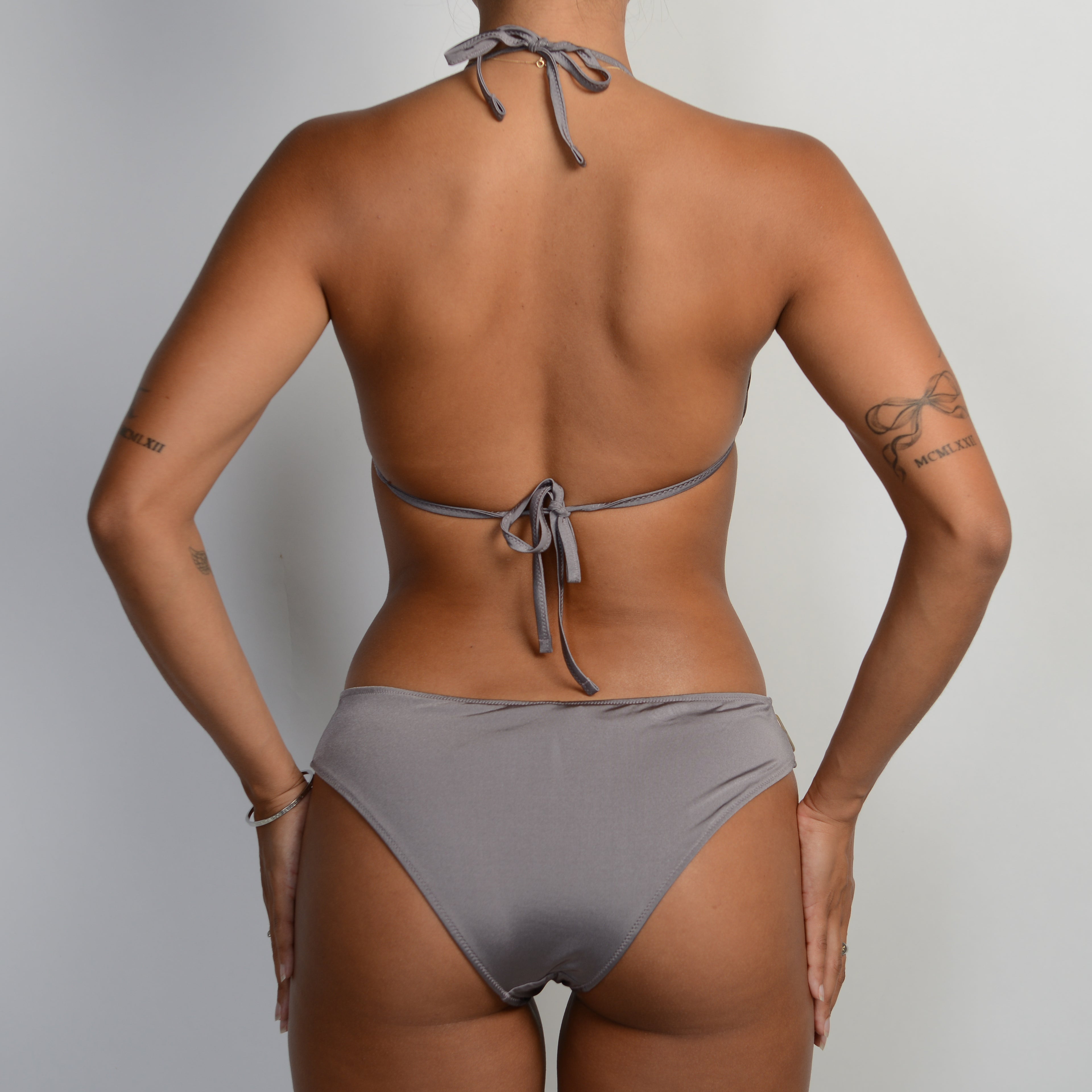 GREY MAUVE BIKINI SET