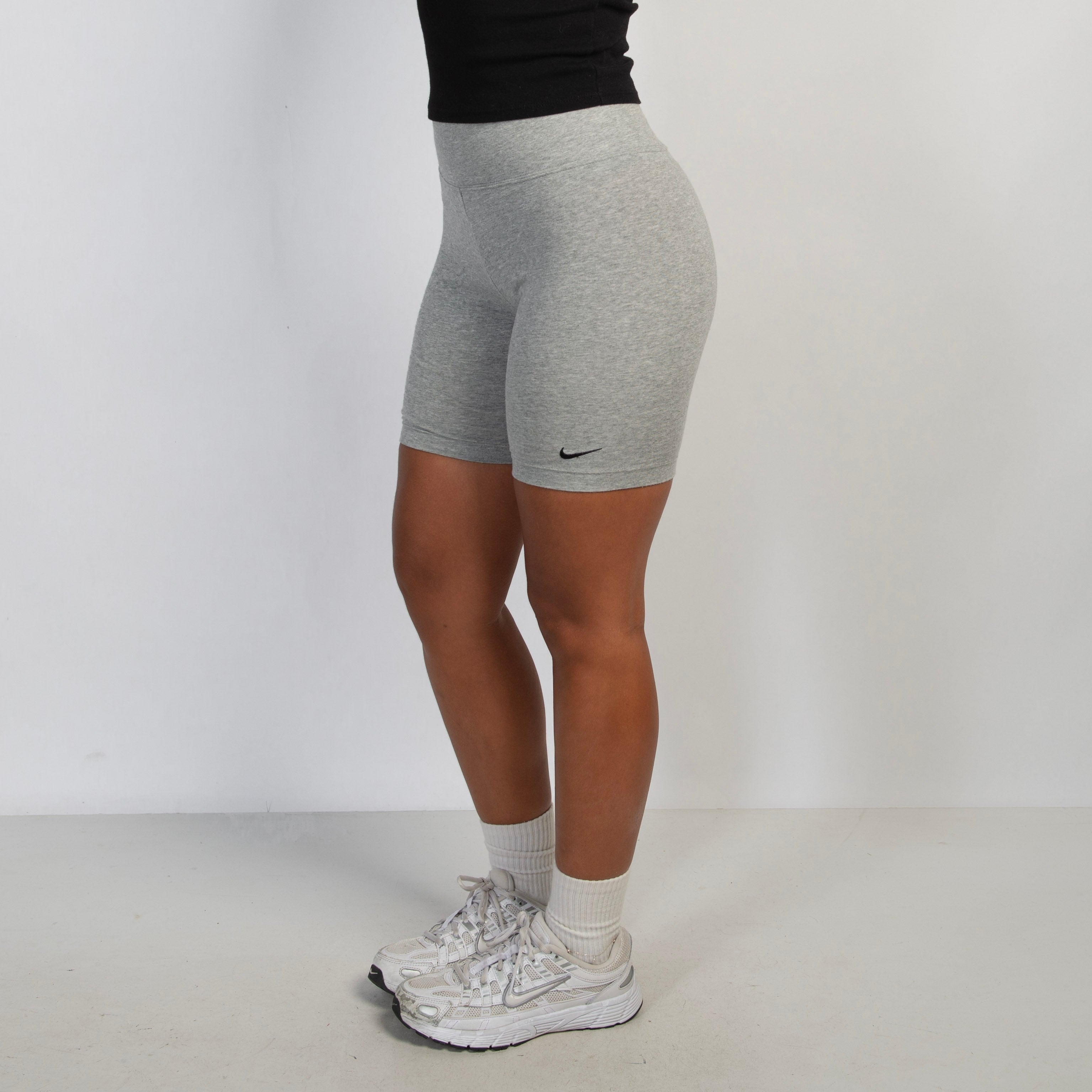 GREY BIKE SHORTS