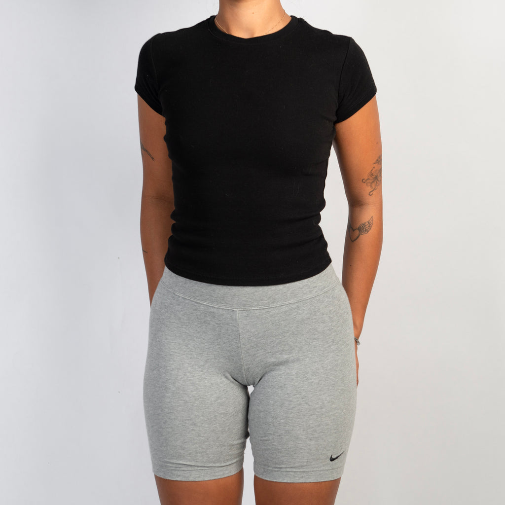 GREY BIKE SHORTS