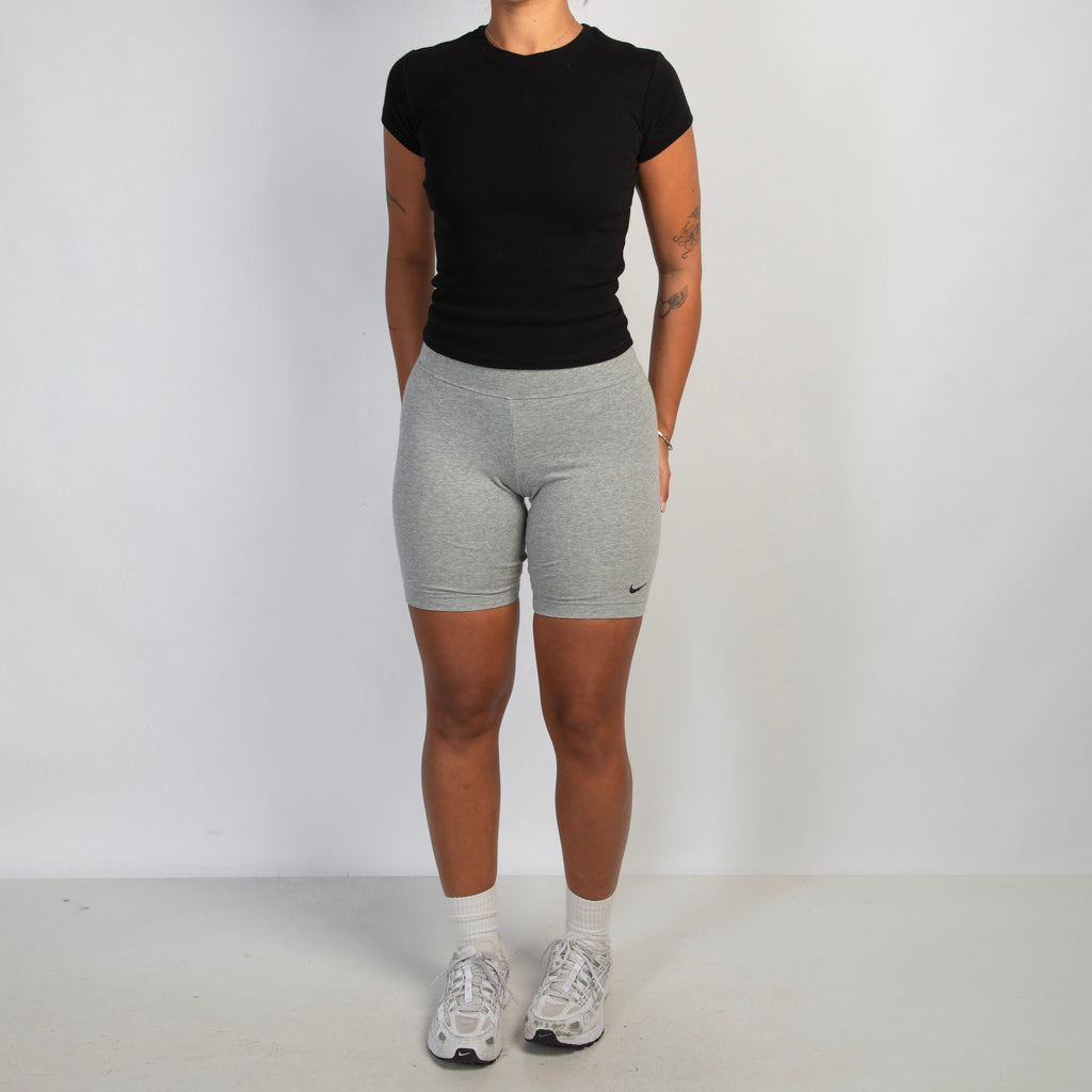 GREY BIKE SHORTS