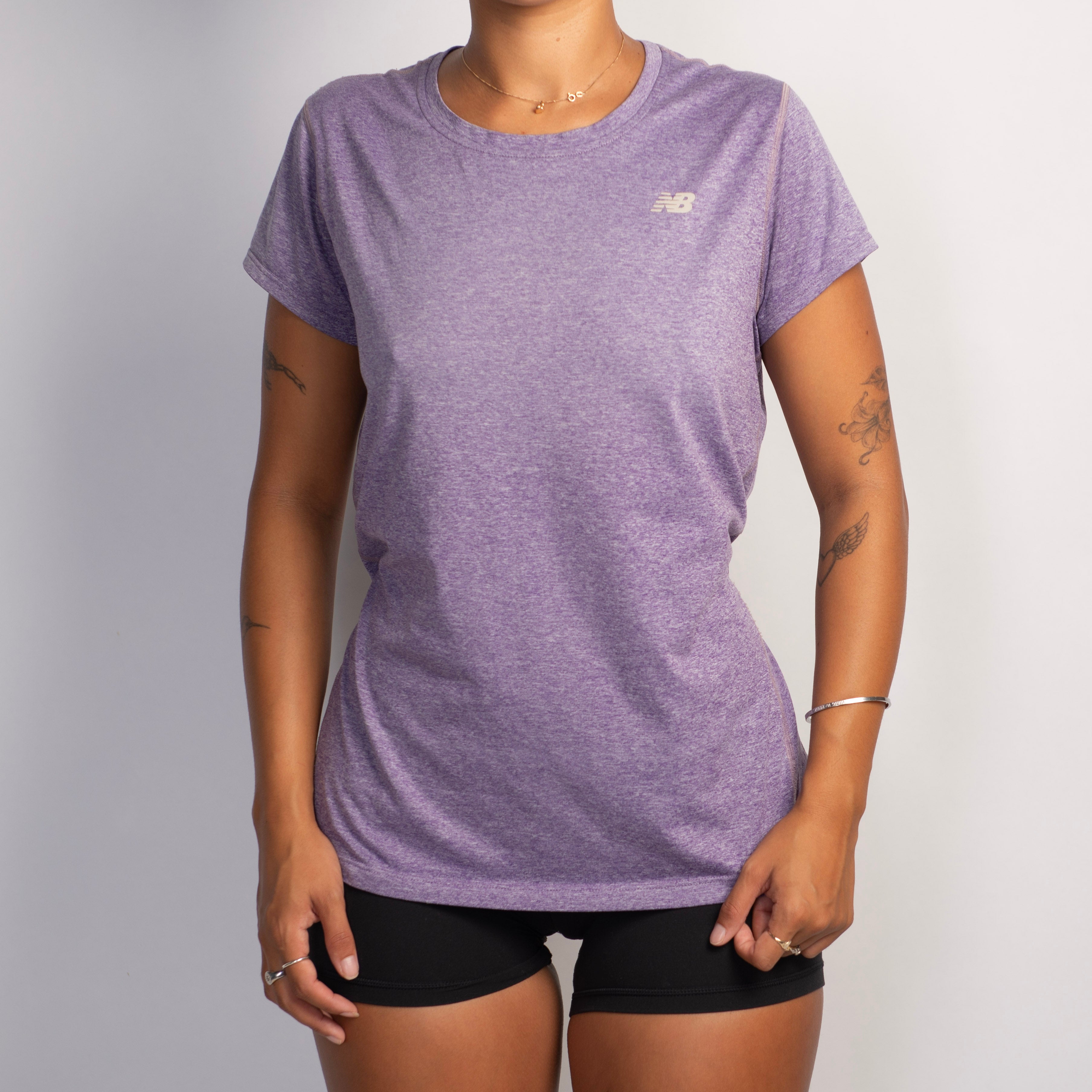 PURPLE ACTIVE TEE