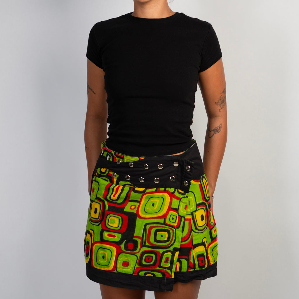 ADJUSTABLE WRAP SKIRT