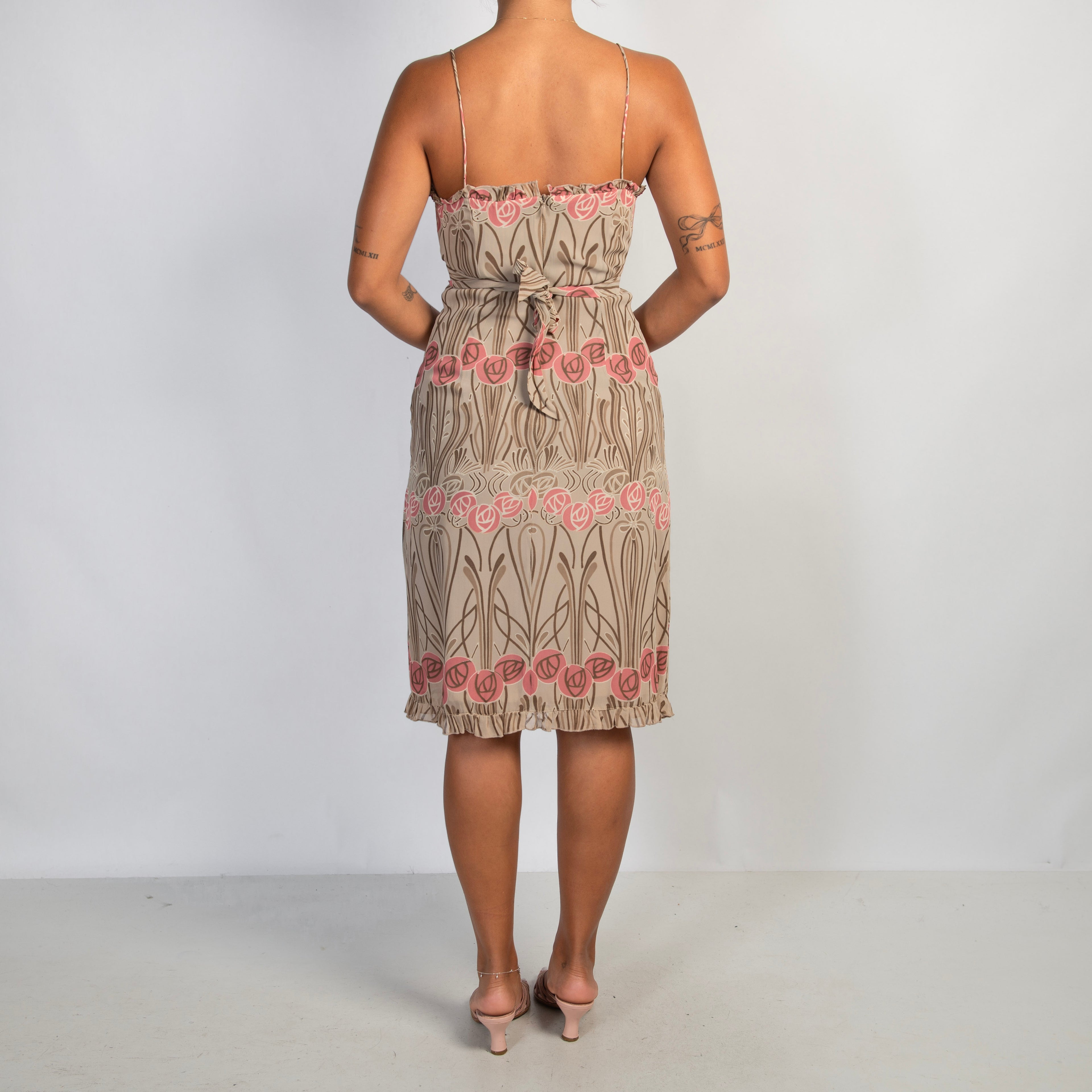 FLORAL MIDI DRESS