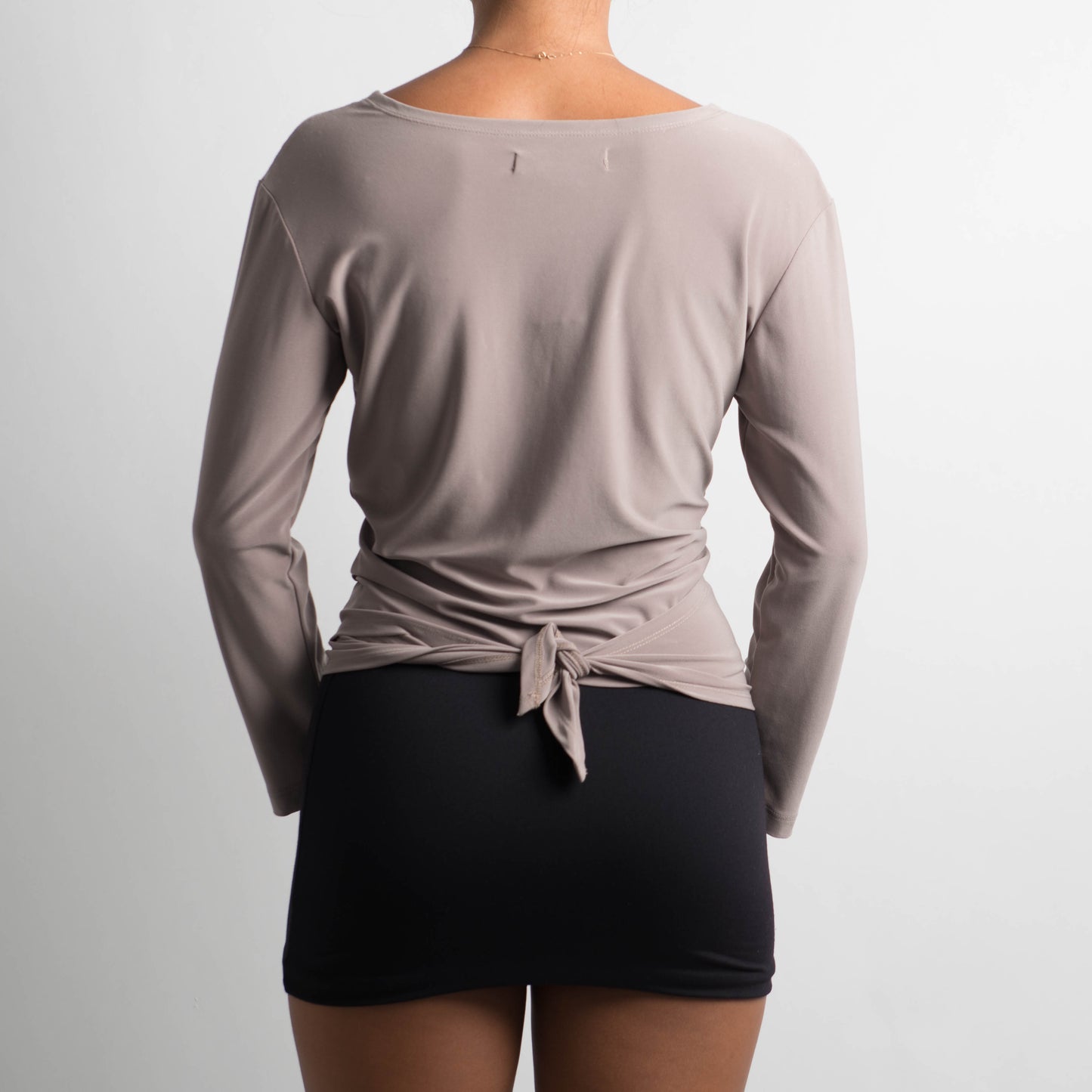 SLINKY WRAP LONG SLEEVE