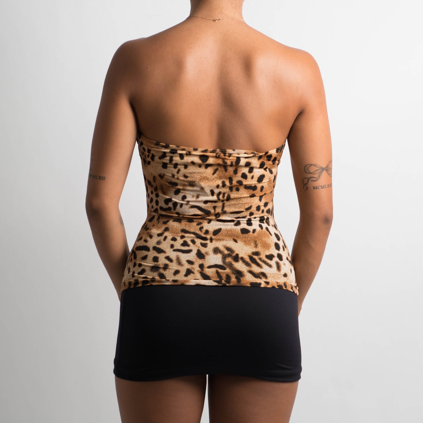 ANIMAL PRINT BOOB TUBE