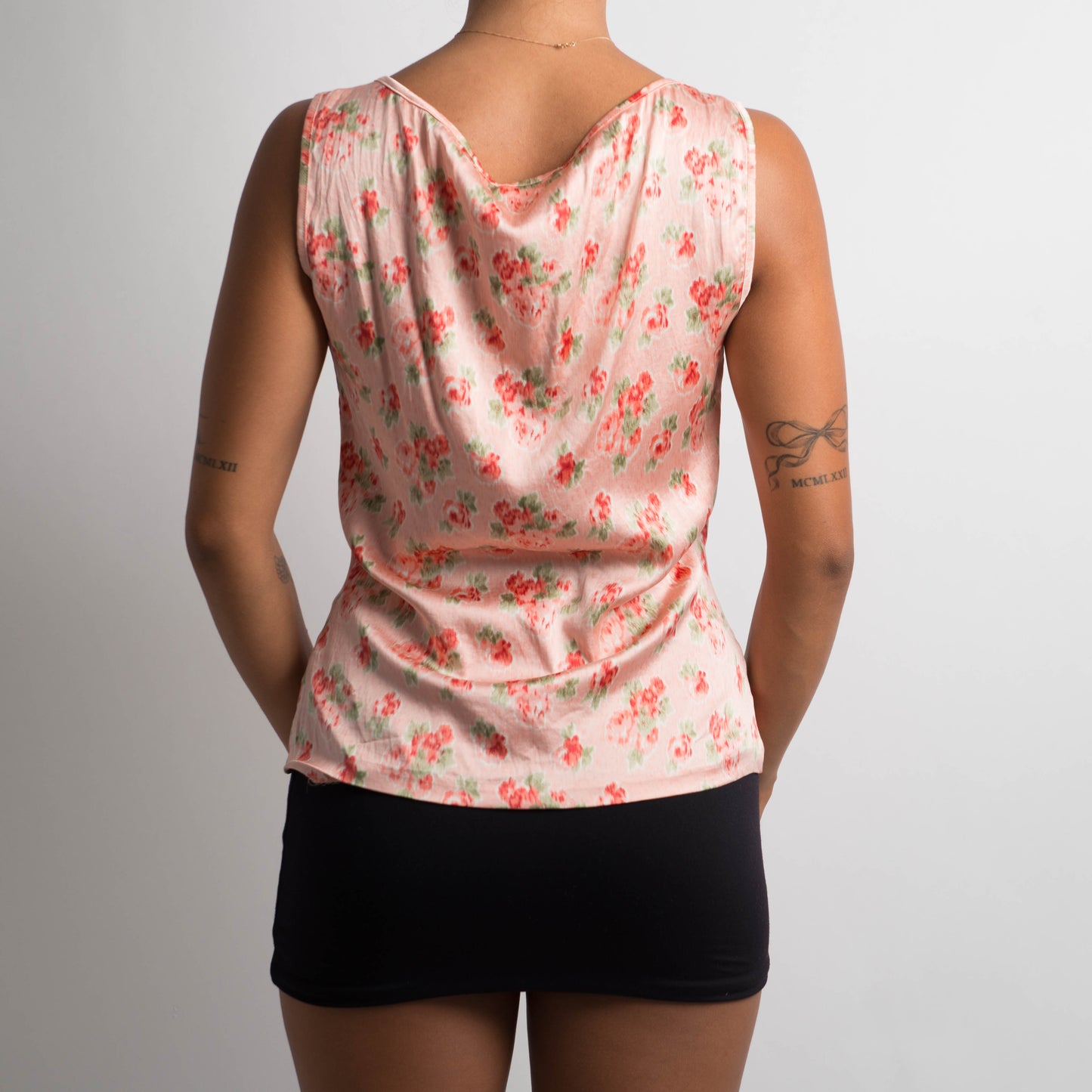 PINK FLORAL CAMISOLE