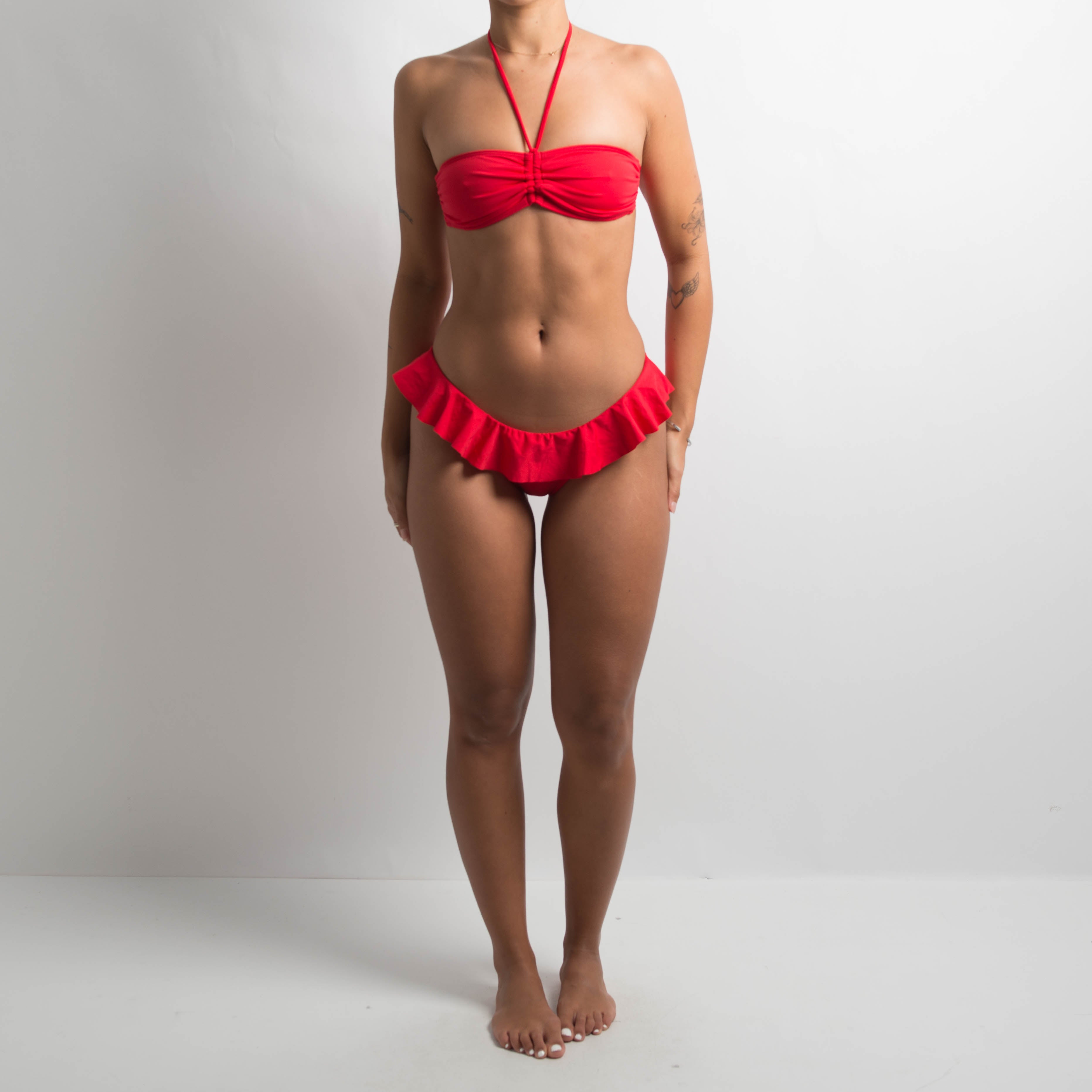 CHILLI RUFFLE BIKINI BOTTOM