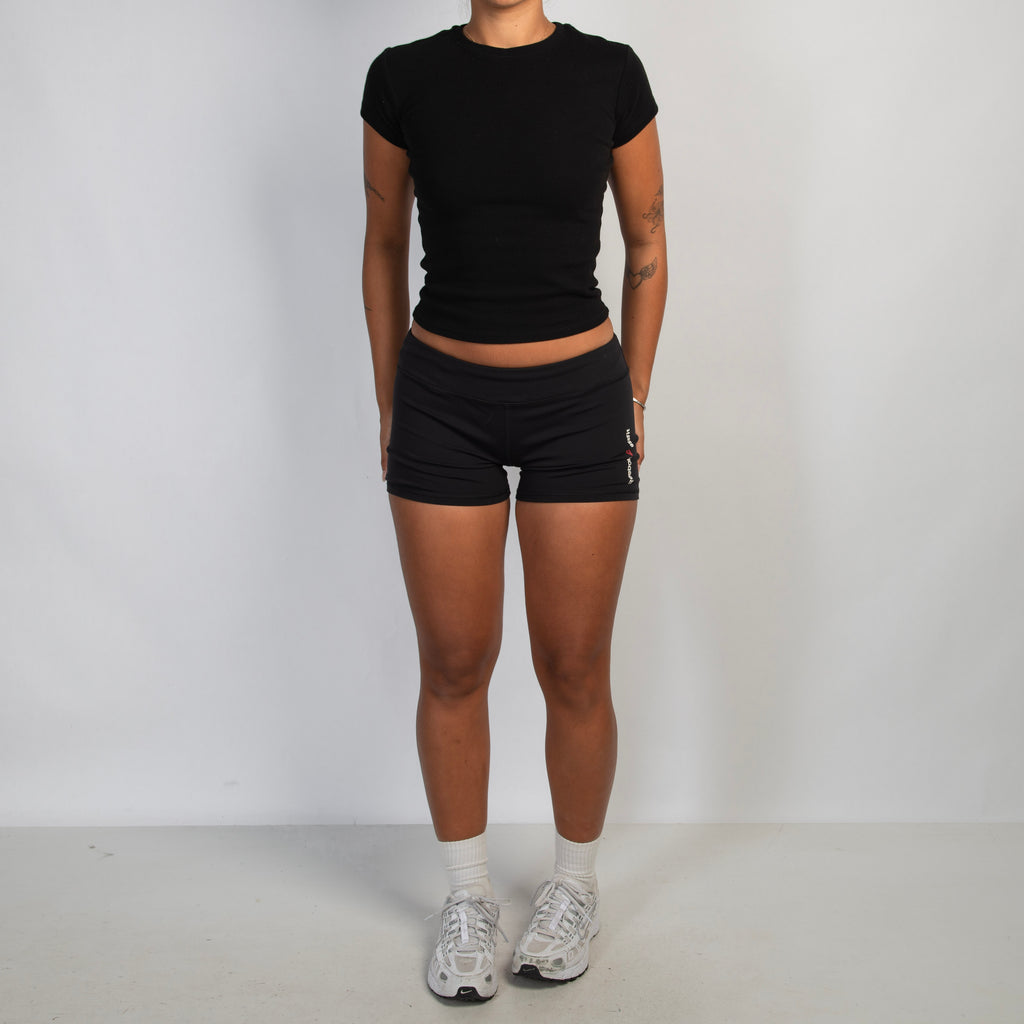 BLACK BIKE SHORTS