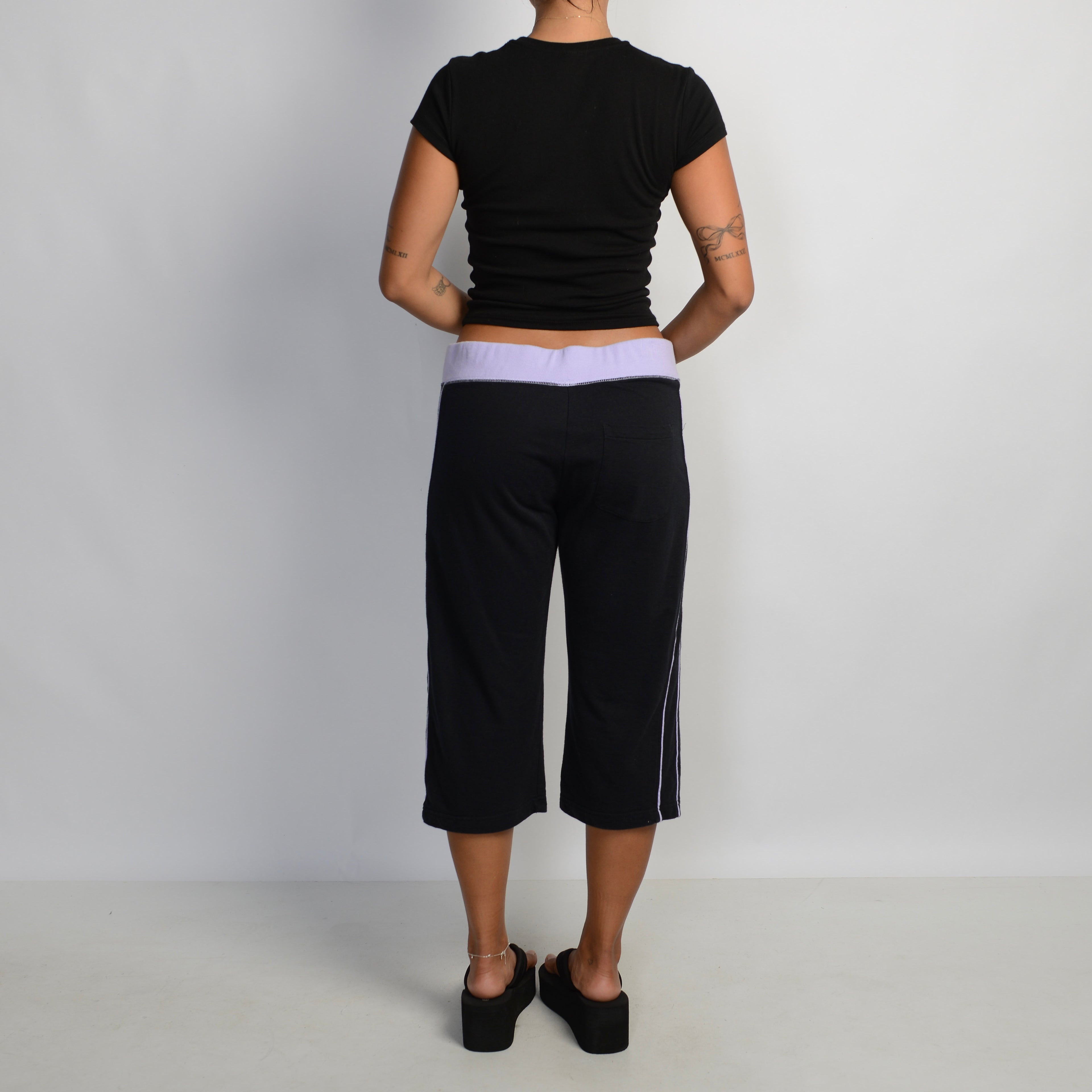 PURPLE CONTRAST LOUNGE PANTS