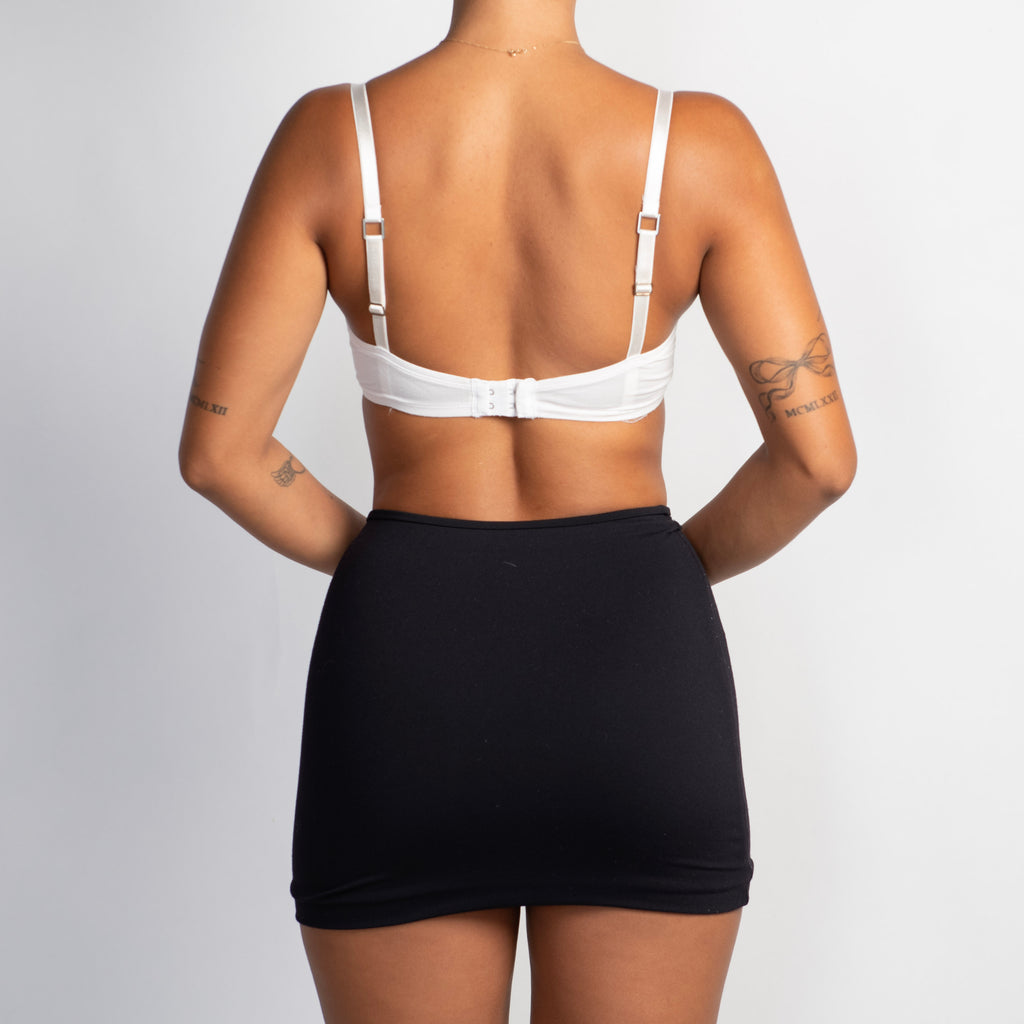 WHITE SOFT CUP TSHIRT BRA