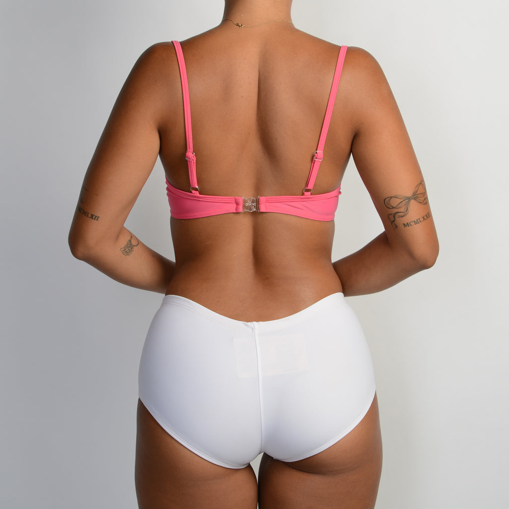 PINK UNDERWIRE BIKINI TOP