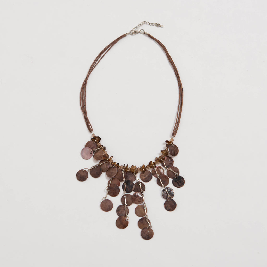 BEADED PENDANT NECKLACE