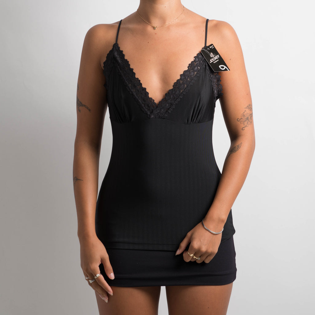 SLINKY BLACK CAMISOLE