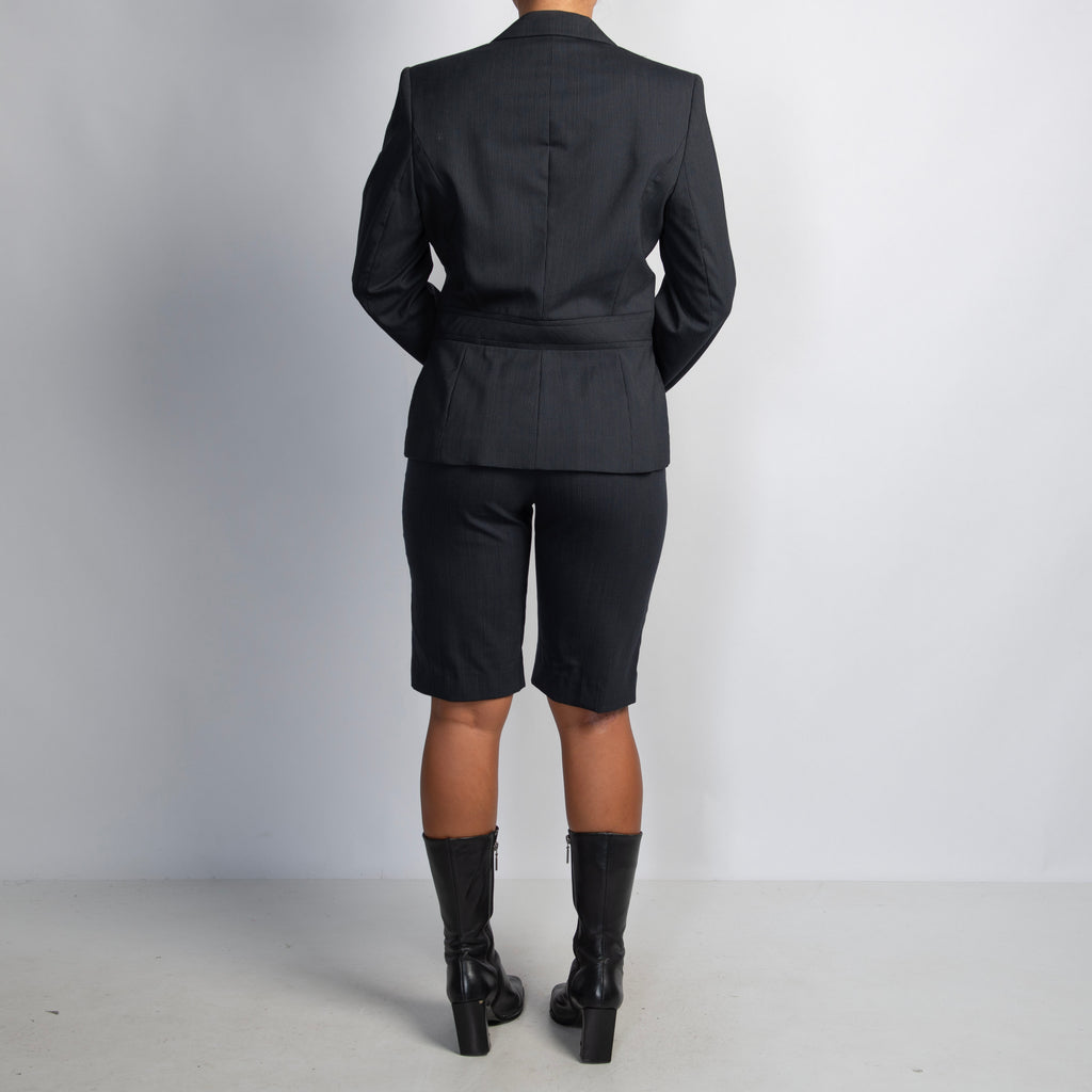 DARK NAVY STRIPE SUIT SET