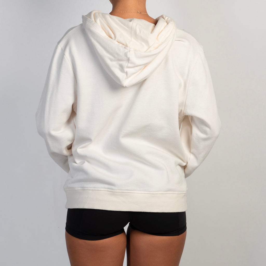 OFF WHITE ZIP HOODIE JACKET