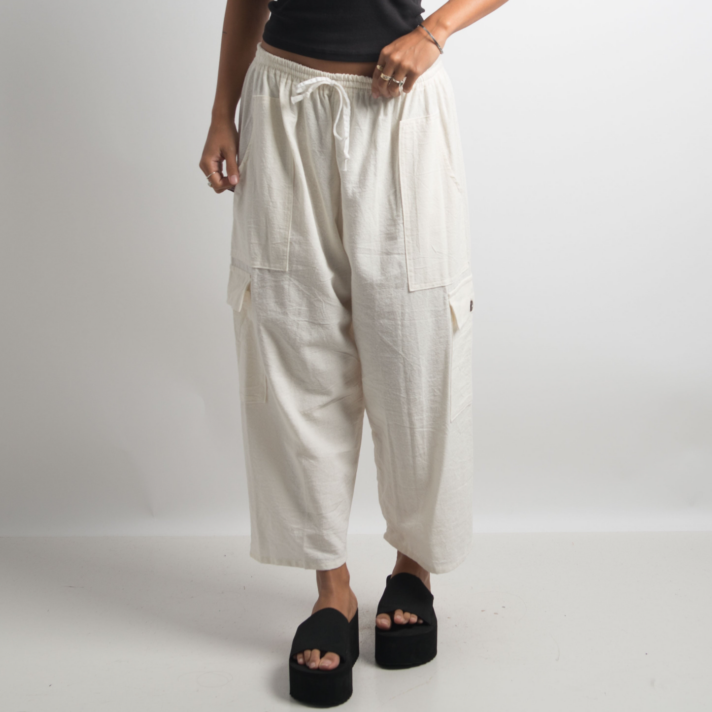 OVERSIZED COTTON PANTS