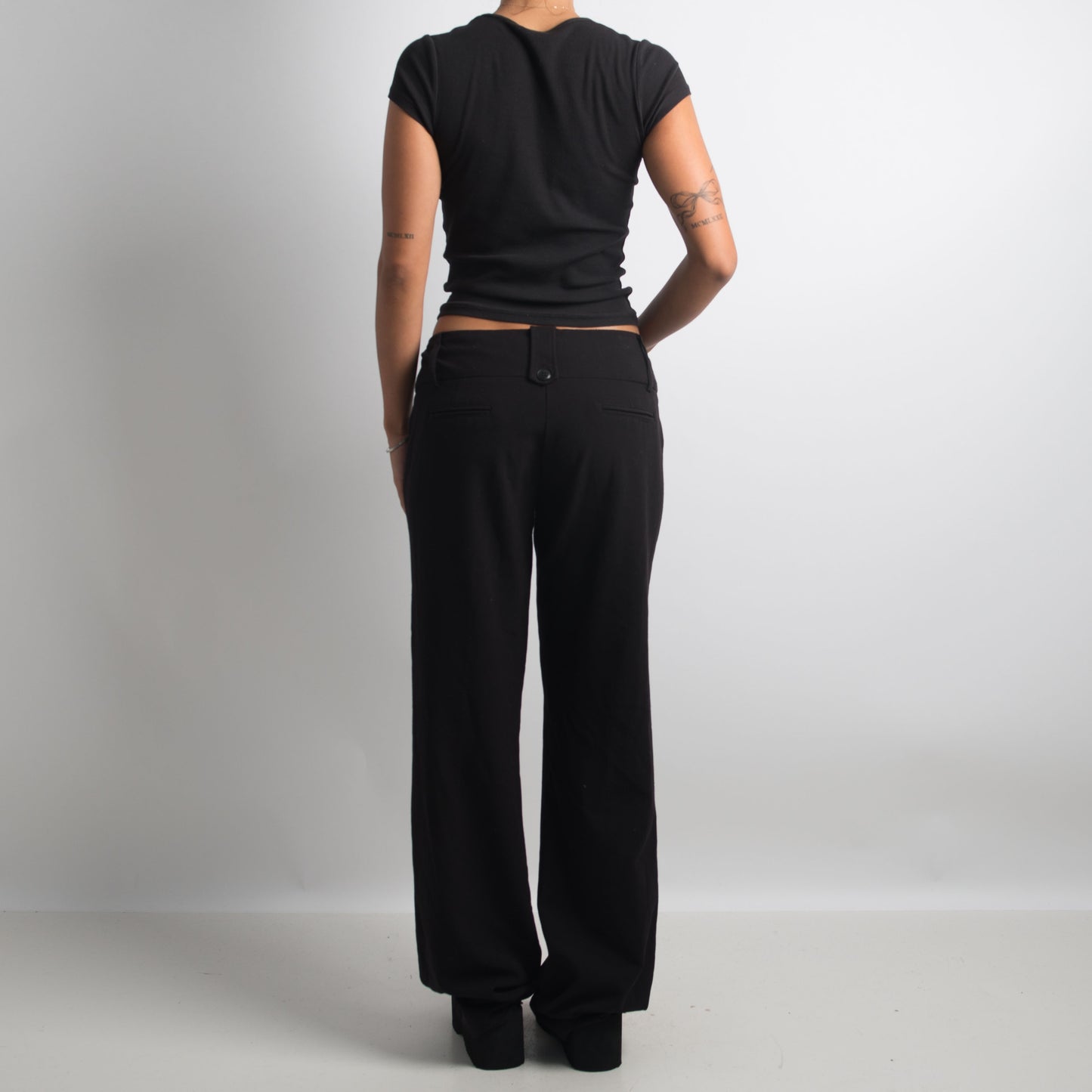 CLASSIC BLACK TROUSERS