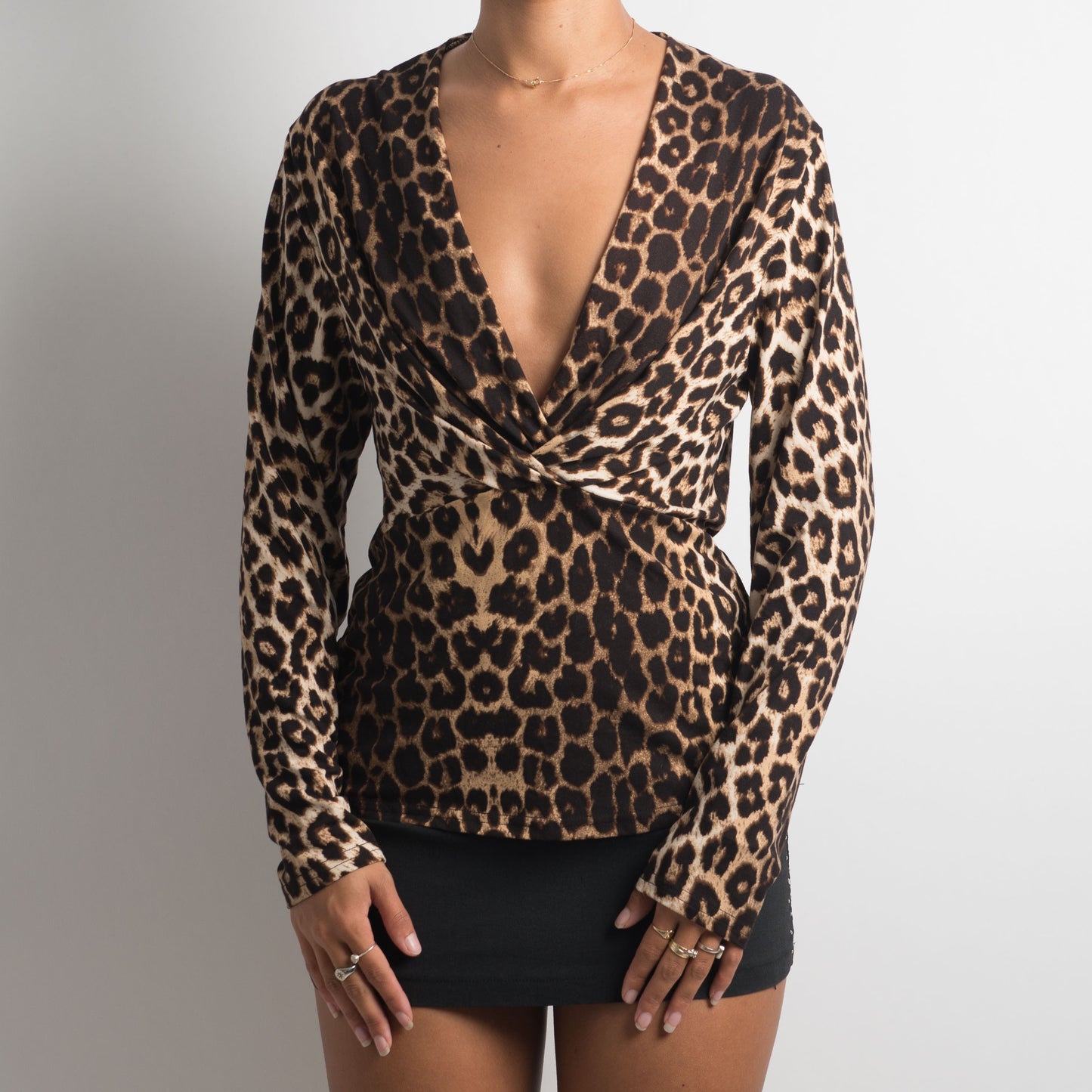 ANIMAL PRINT LONG SLEEVE