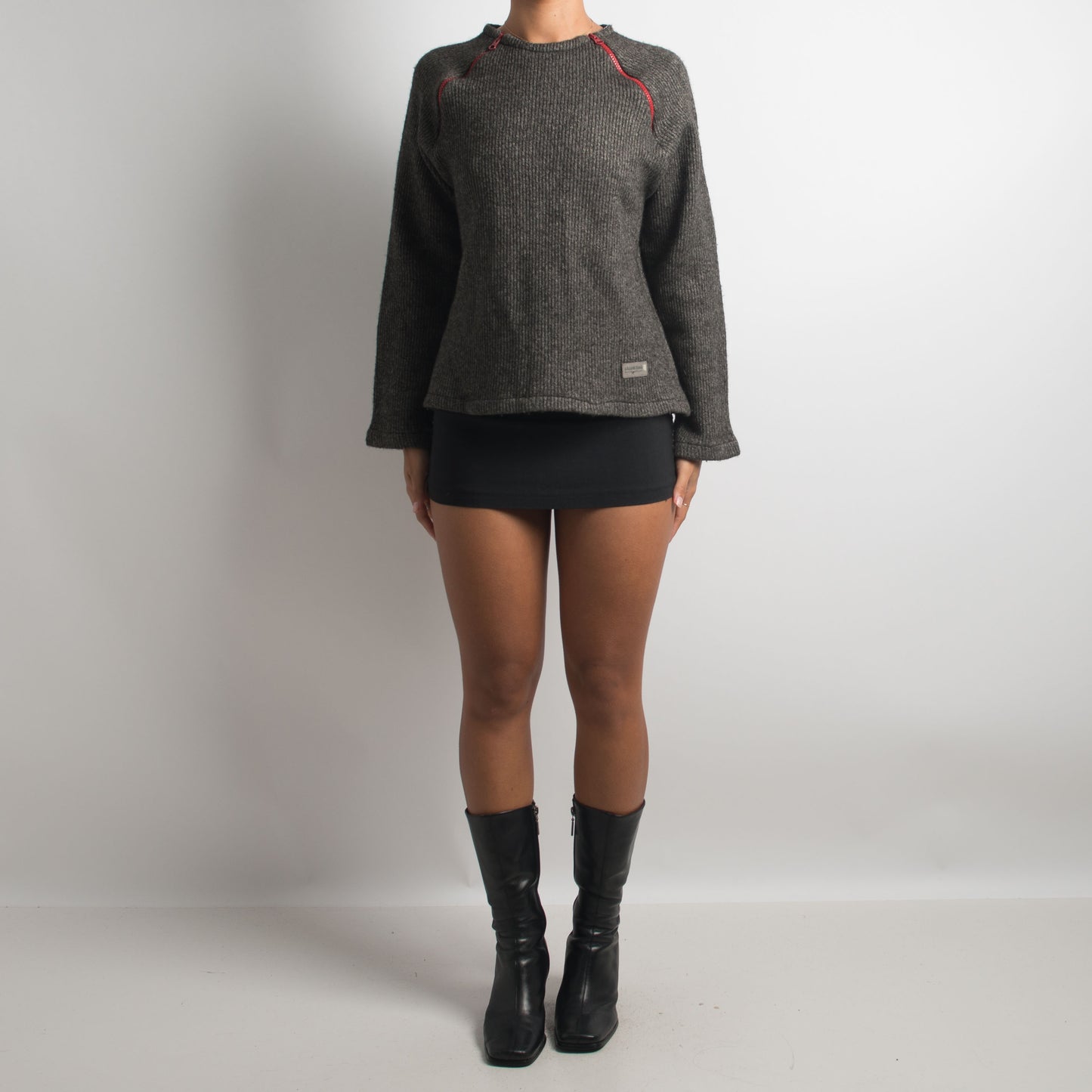 MARLE ZIP SWEATER