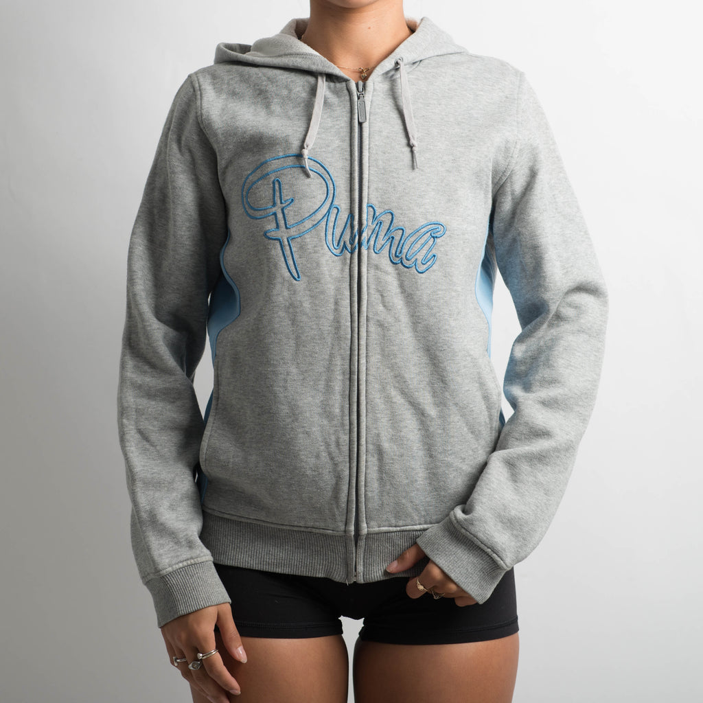 GREY FLEECE ZIP JACKET