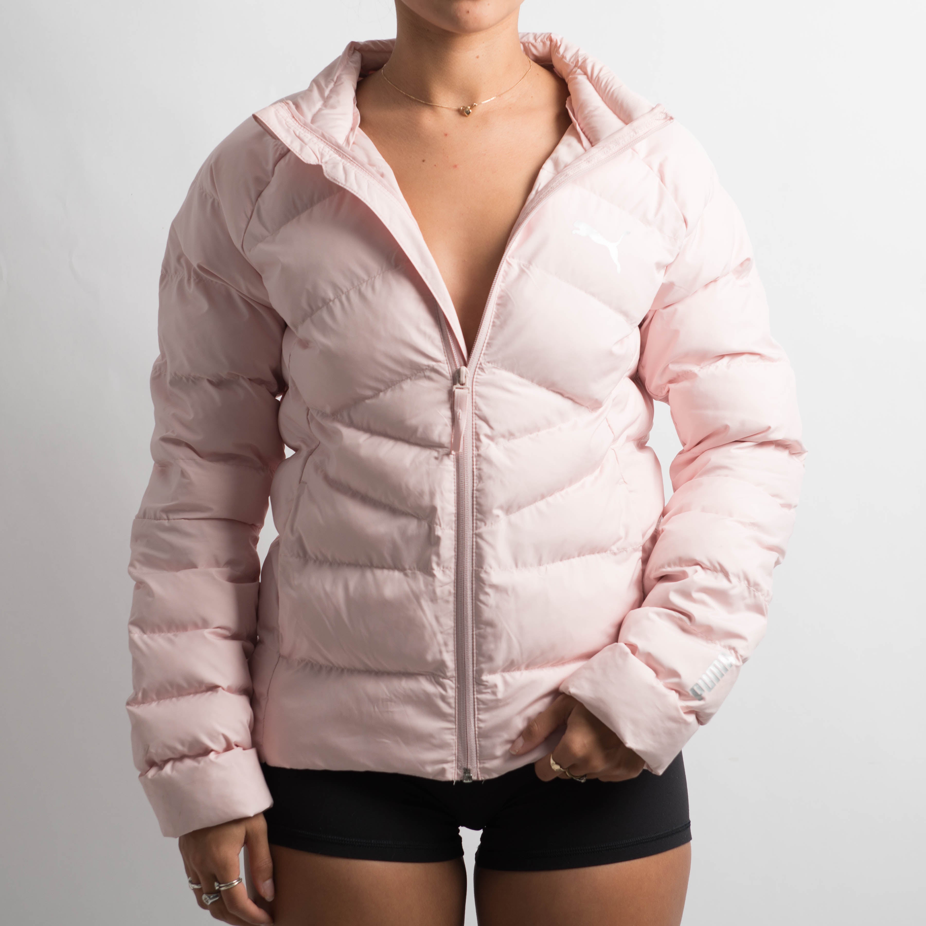 BABY PINK PUFFER JACKET