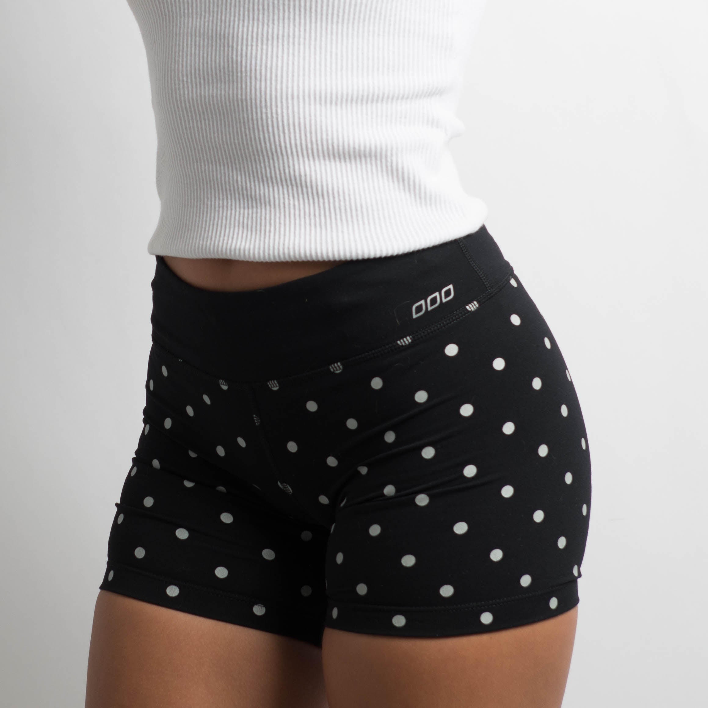 POLKA DOT MINI SHORTS