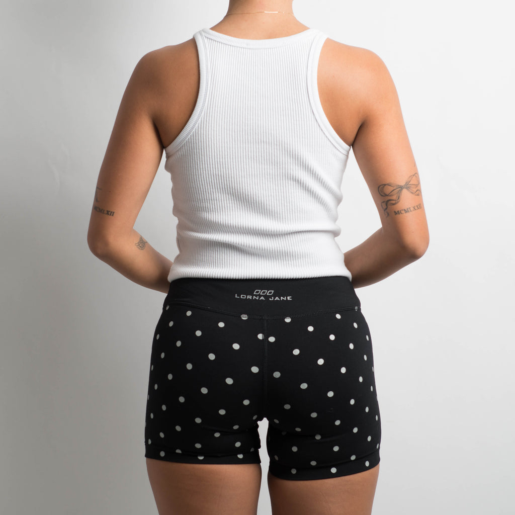 POLKA DOT MINI SHORTS