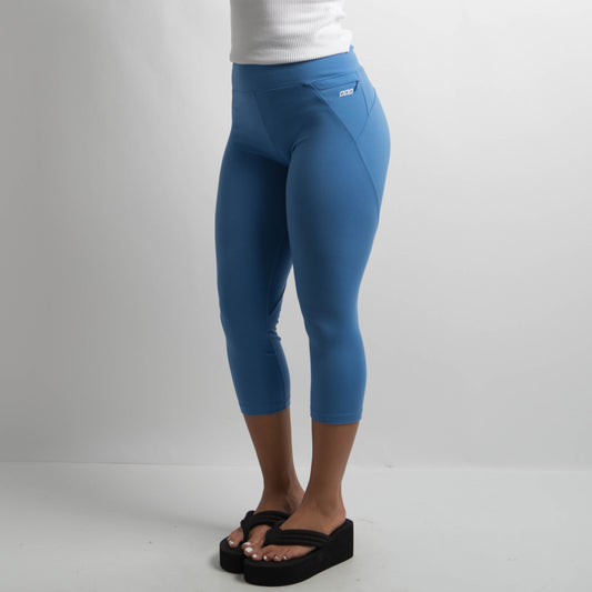 BLUE 3/4 TIGHTS