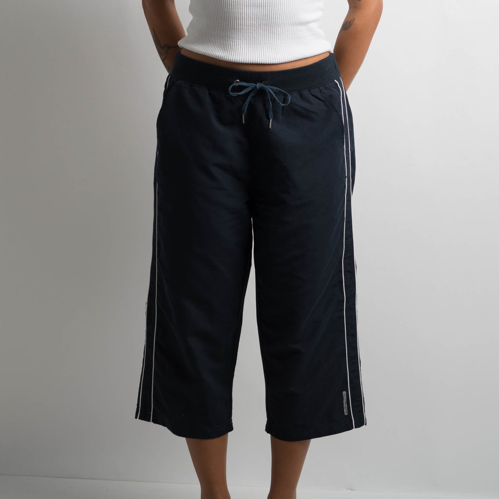 NAVY CROP PANTS