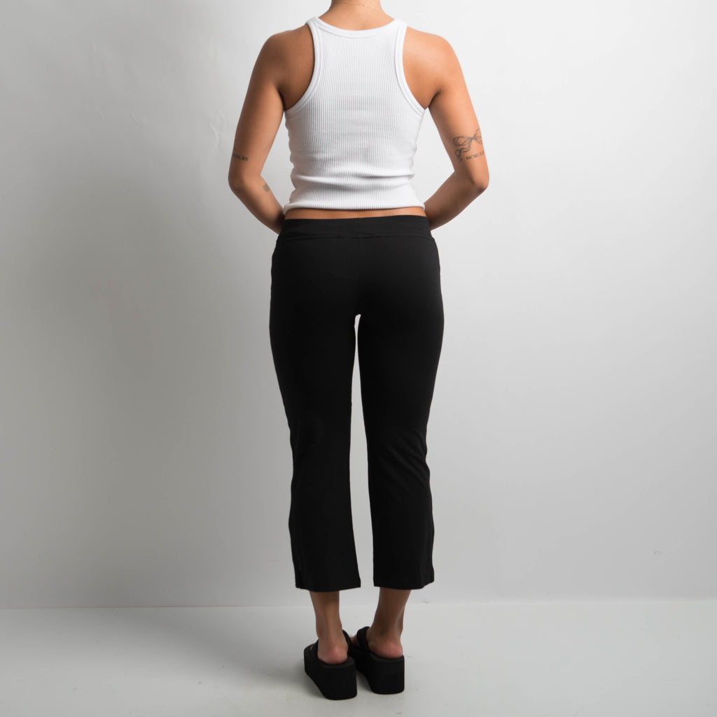 V WAIST CROP LEGGINGS