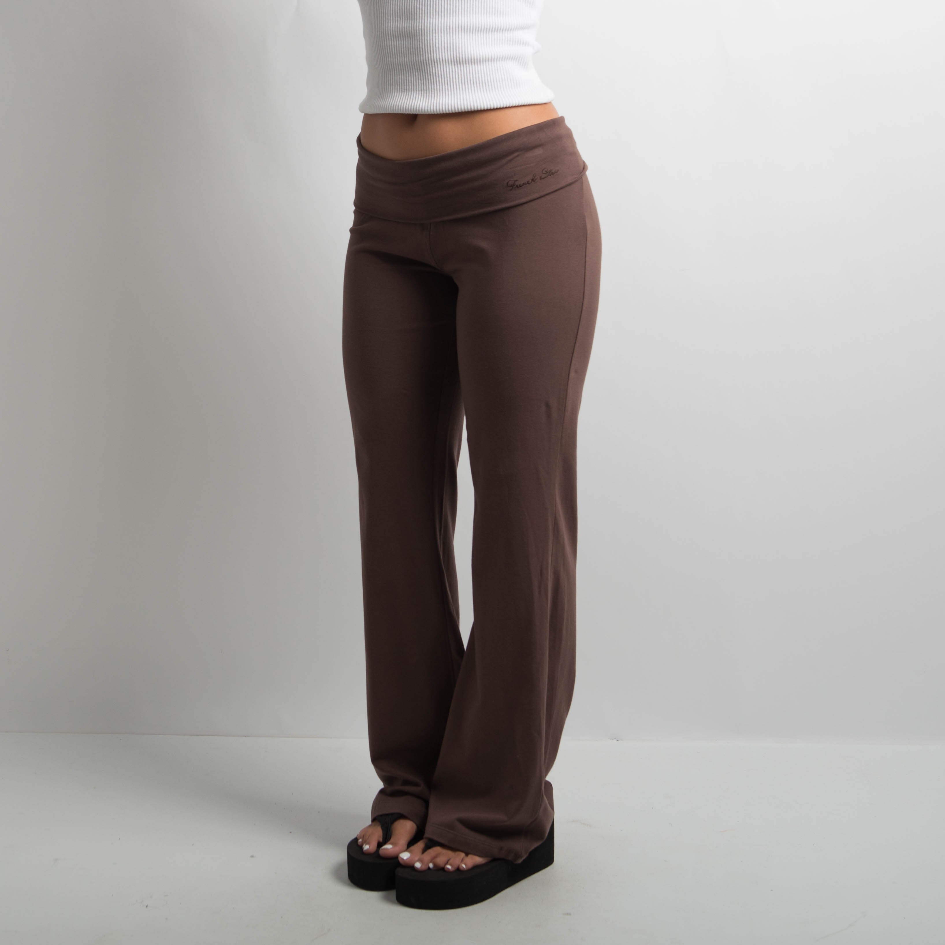 FOLD OVER FLARE LEGGINGS