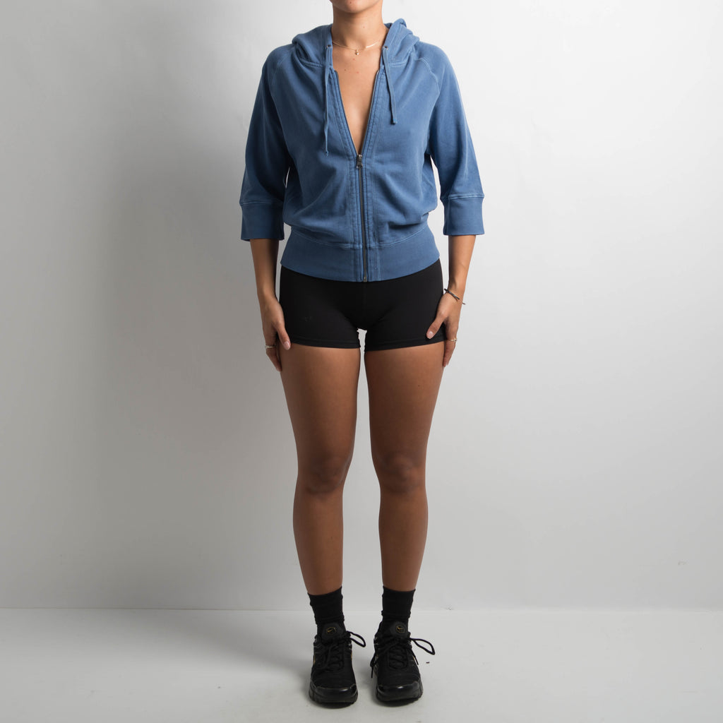 BLUE 1/2 SLEEVE JACKET