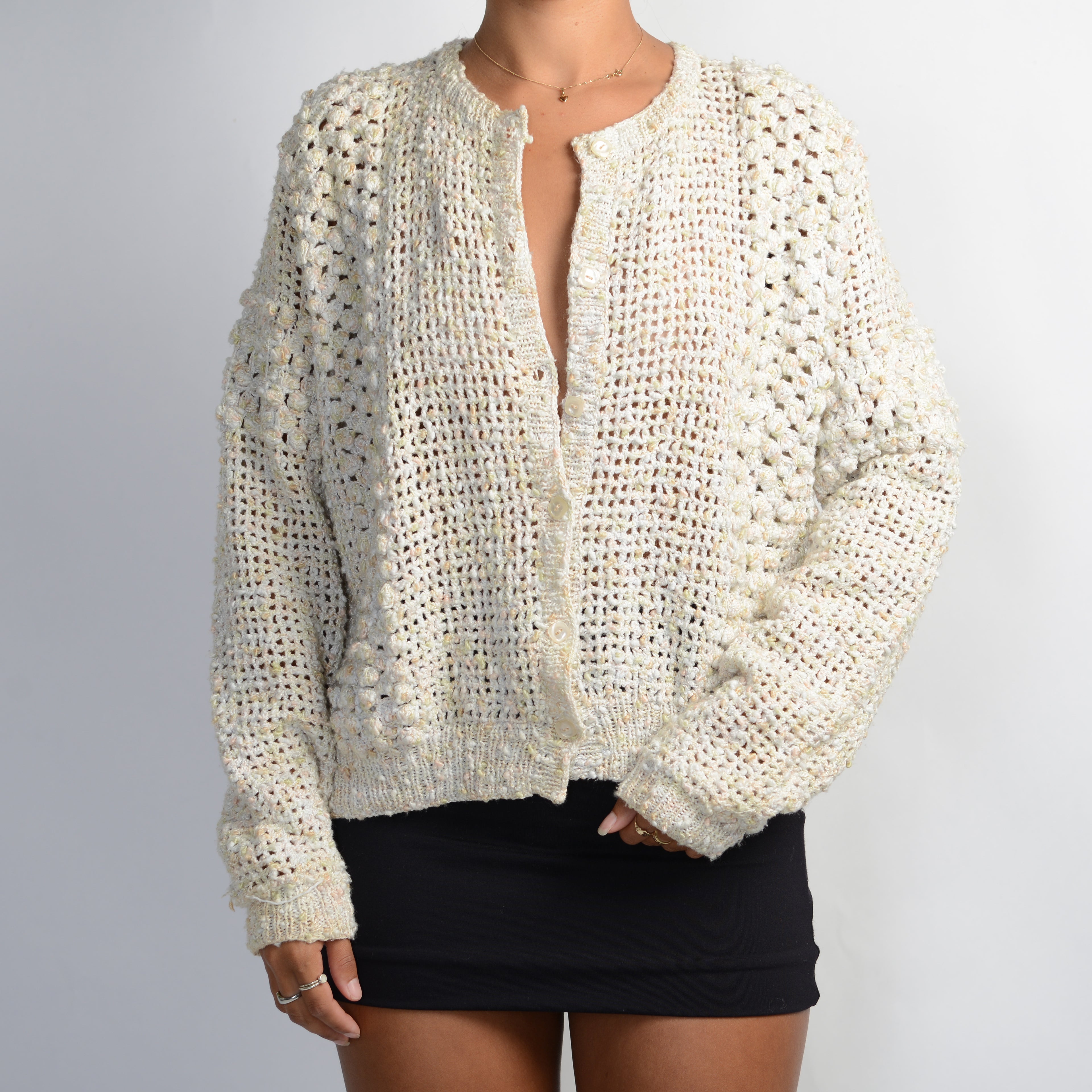 MARLE TEXTURE CARDIGAN