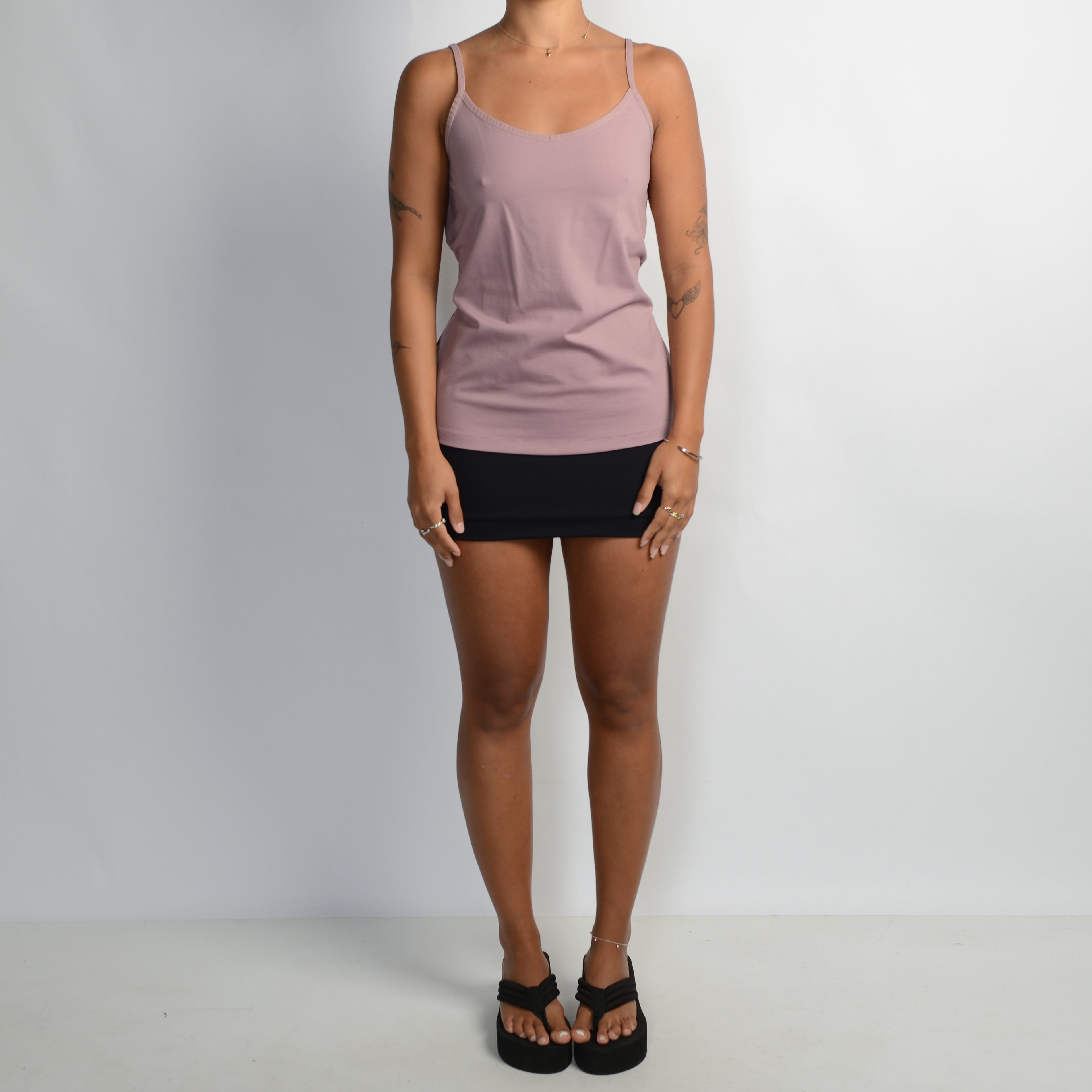 MAUVE STRETCH CAMISOLE