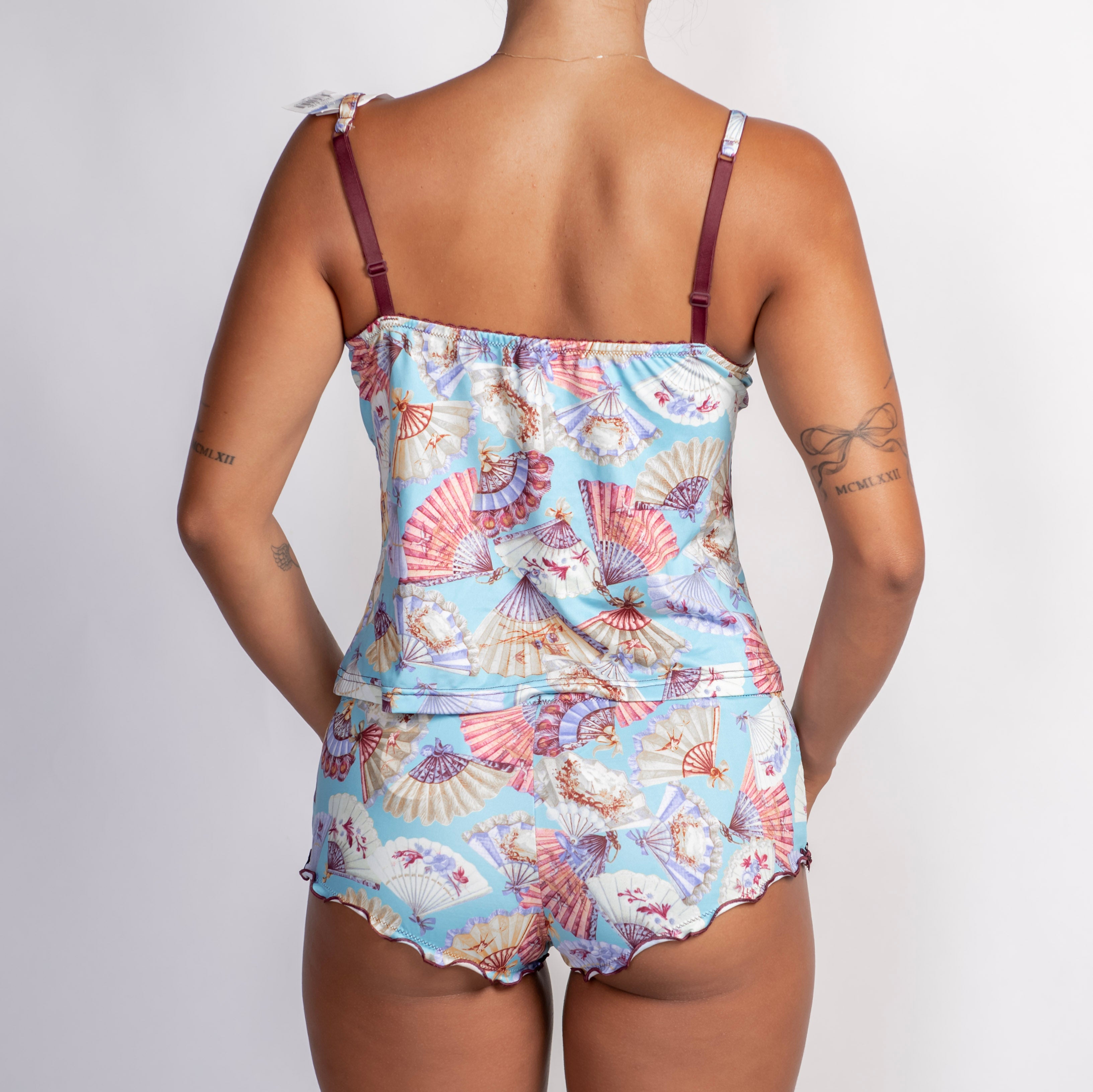 PATTERN CAMISOLE SET