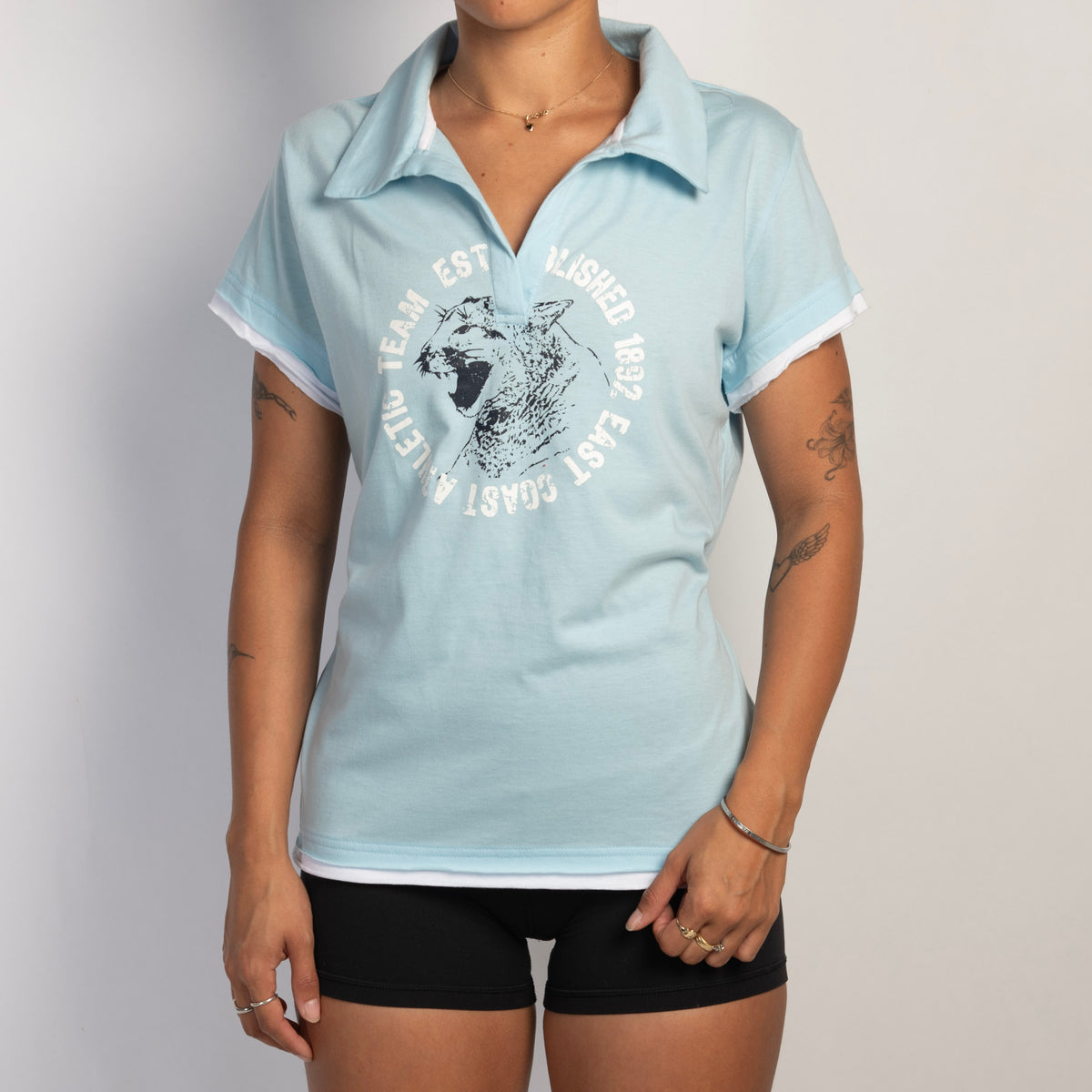 BLUE POLO SHIRT