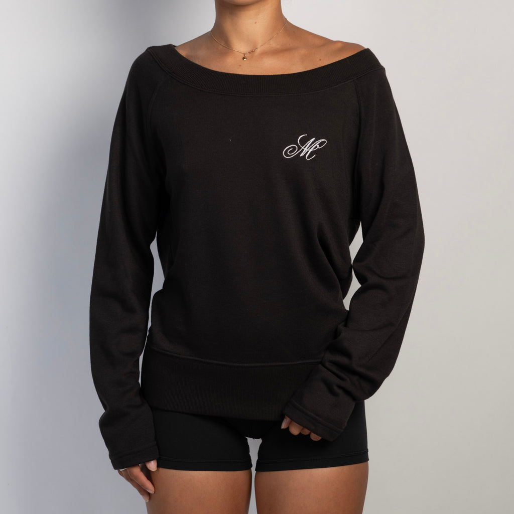 BLACK LOUNGE TOP
