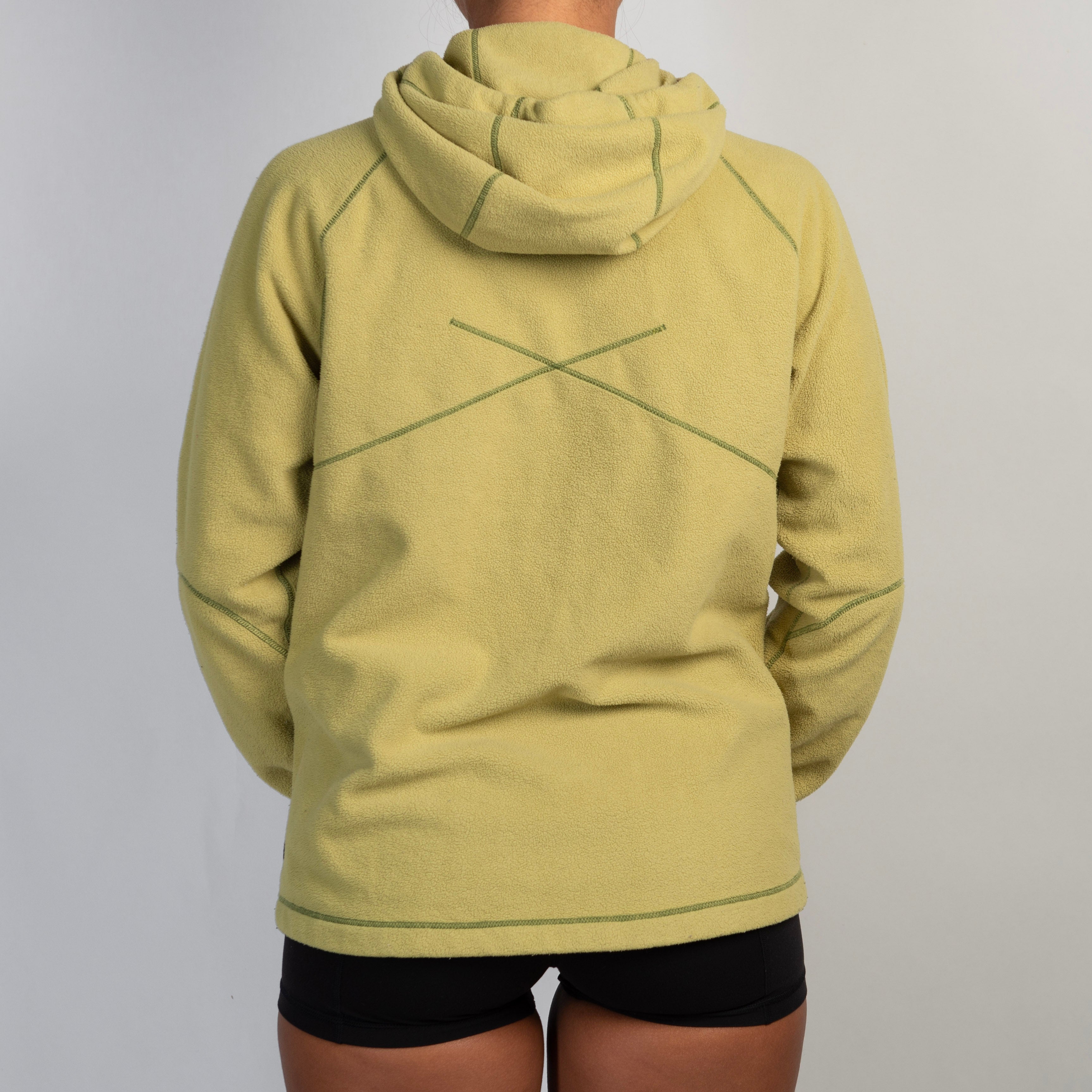 LIME FLEECE ZIP JACKET