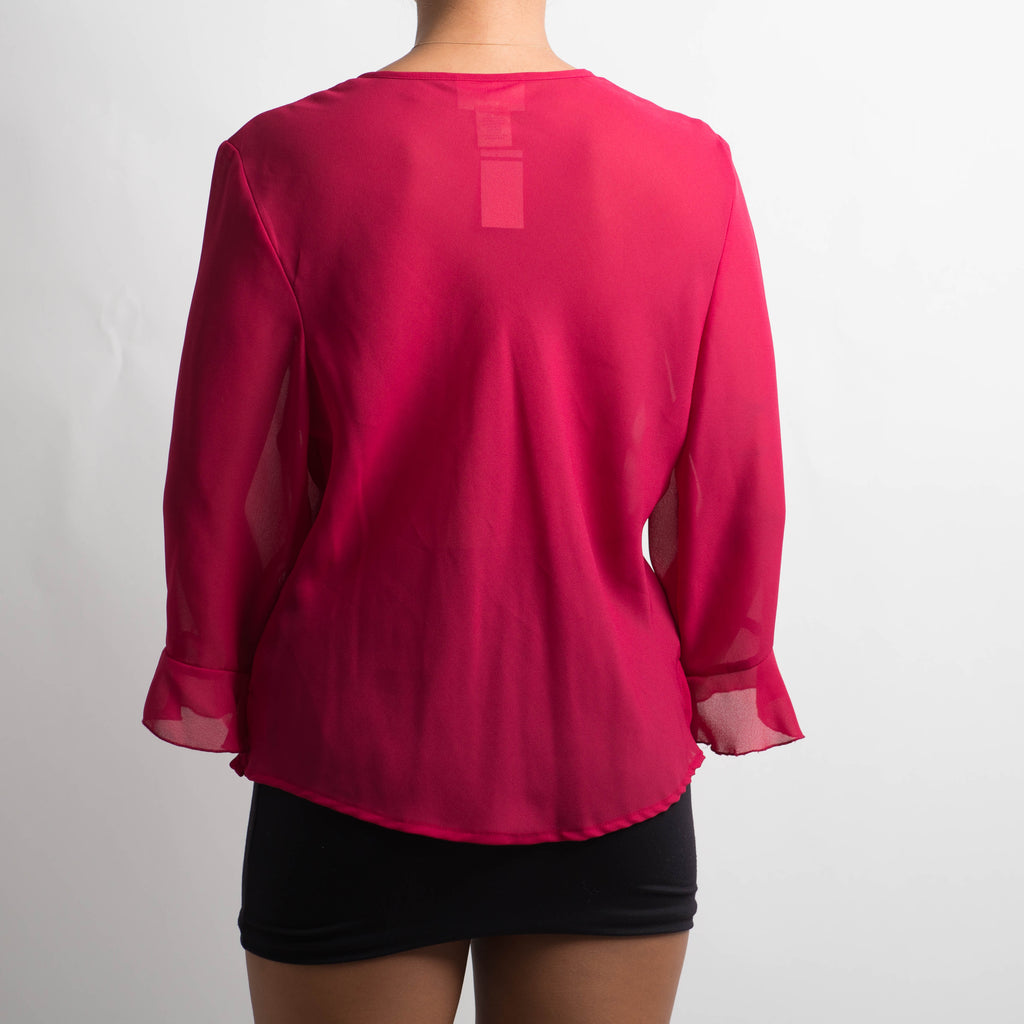 SHEER PINK TOP