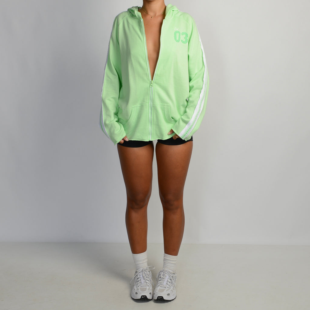 GREEN COTTON JACKET