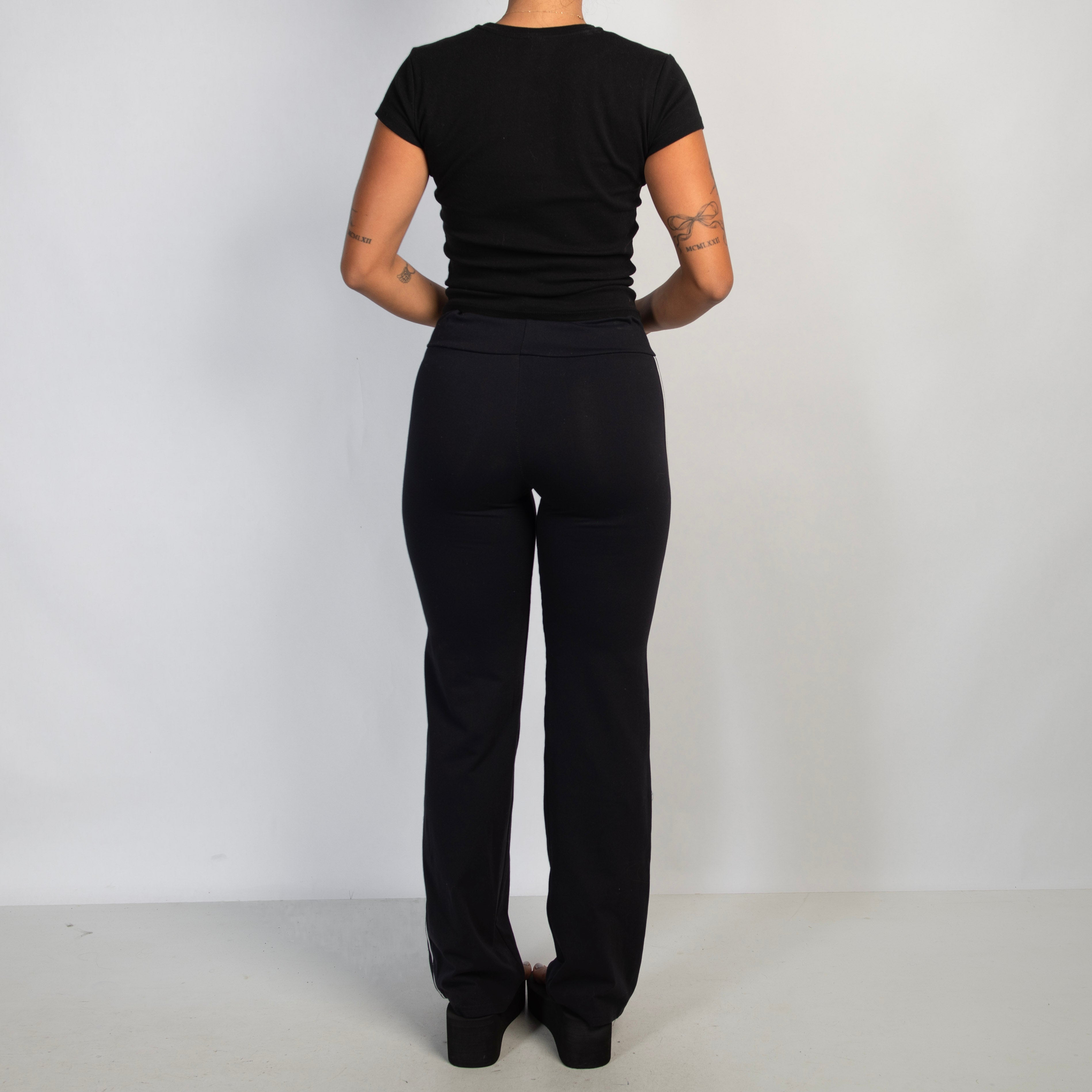 STRAIGHT LEG DRAWSTRING TIGHTS