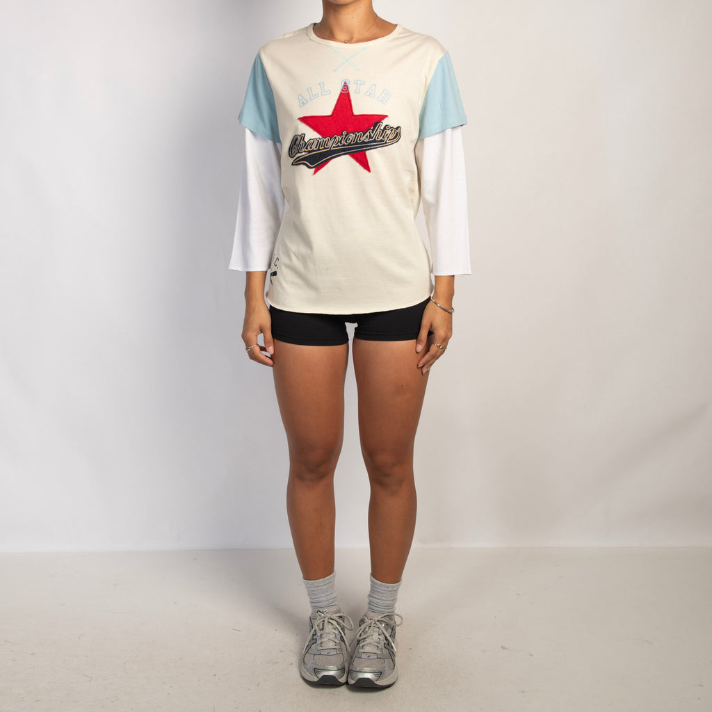 LAYERED GRAPHIC TOP
