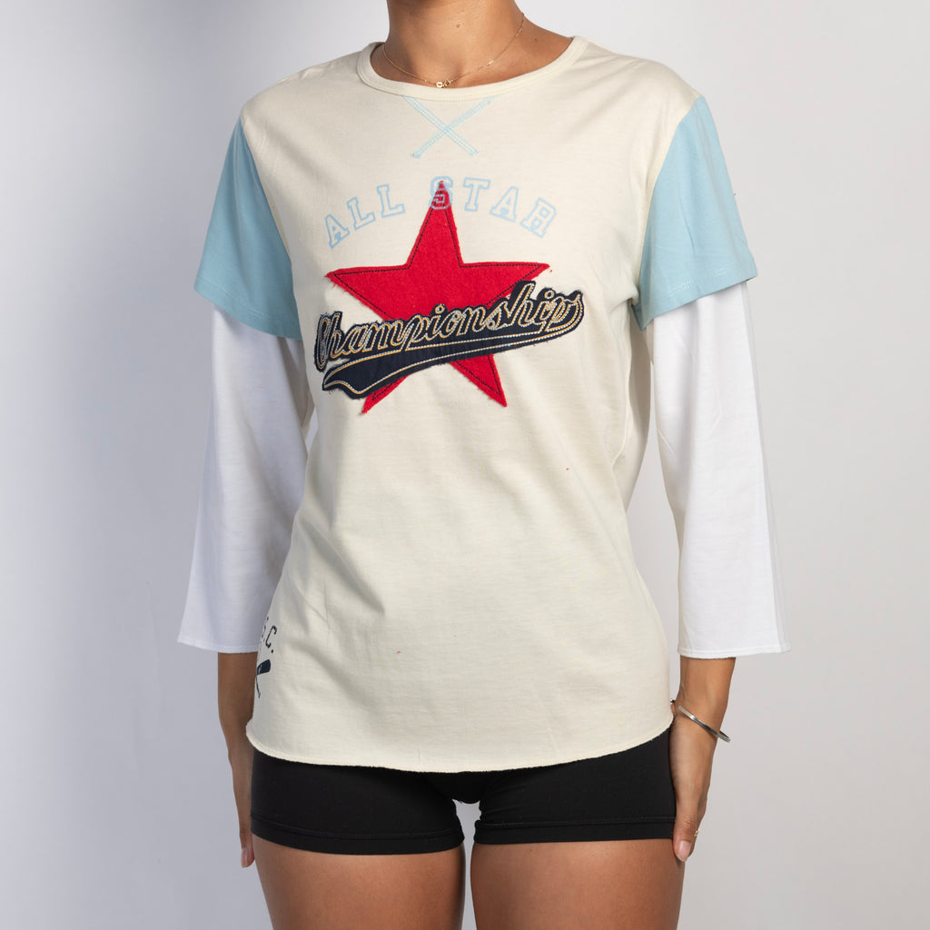 LAYERED GRAPHIC TOP
