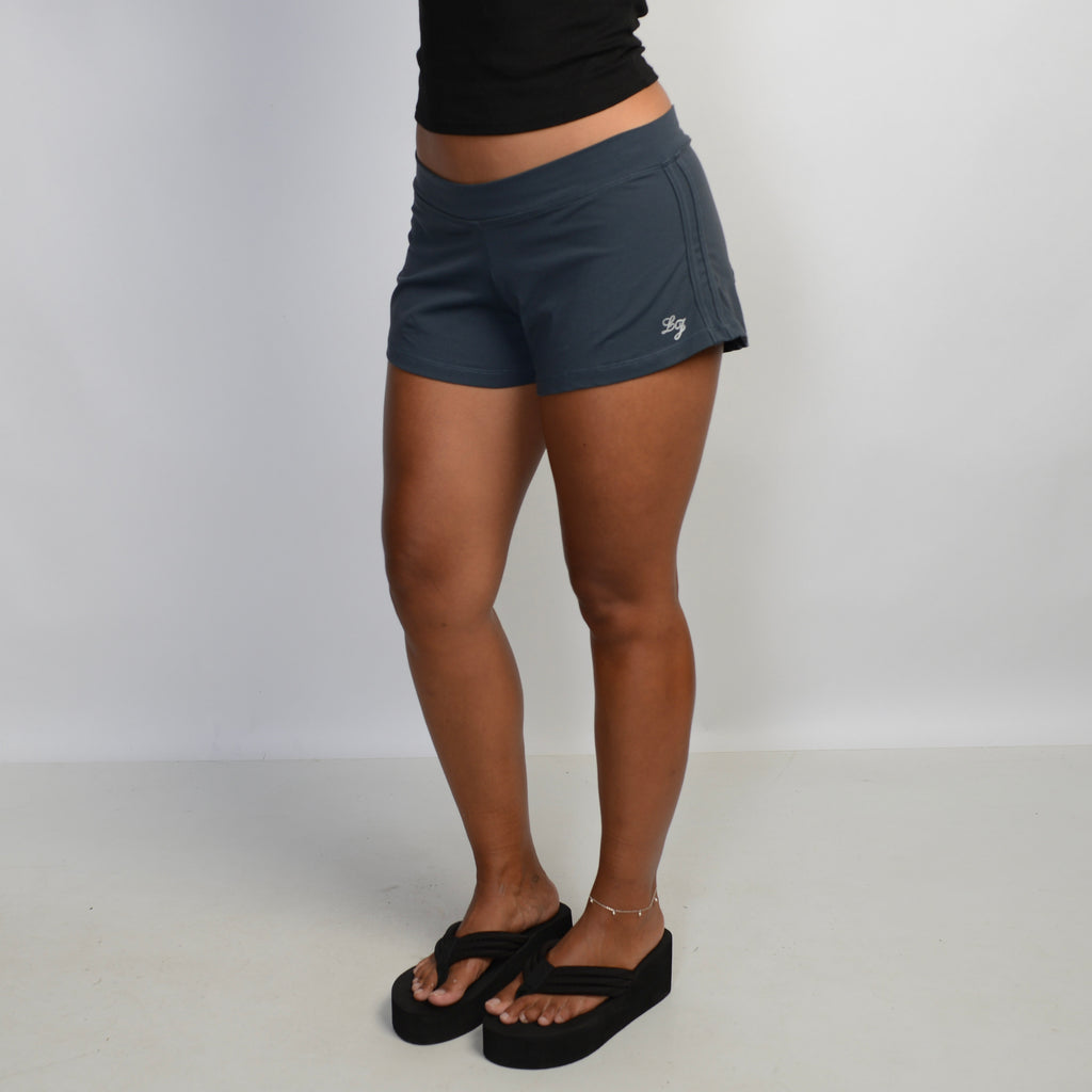 STEEL BLUE KICK SHORTS