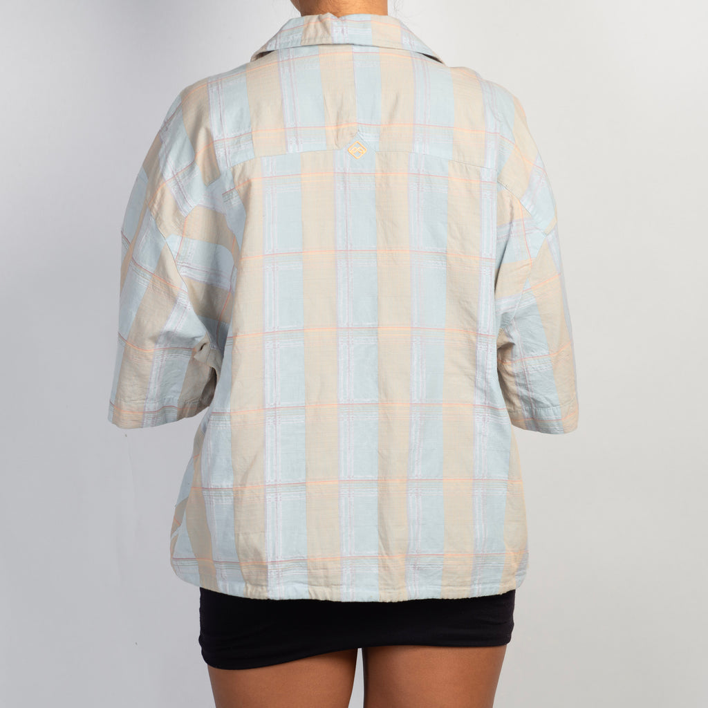 PASTEL PLAID BLOUSE