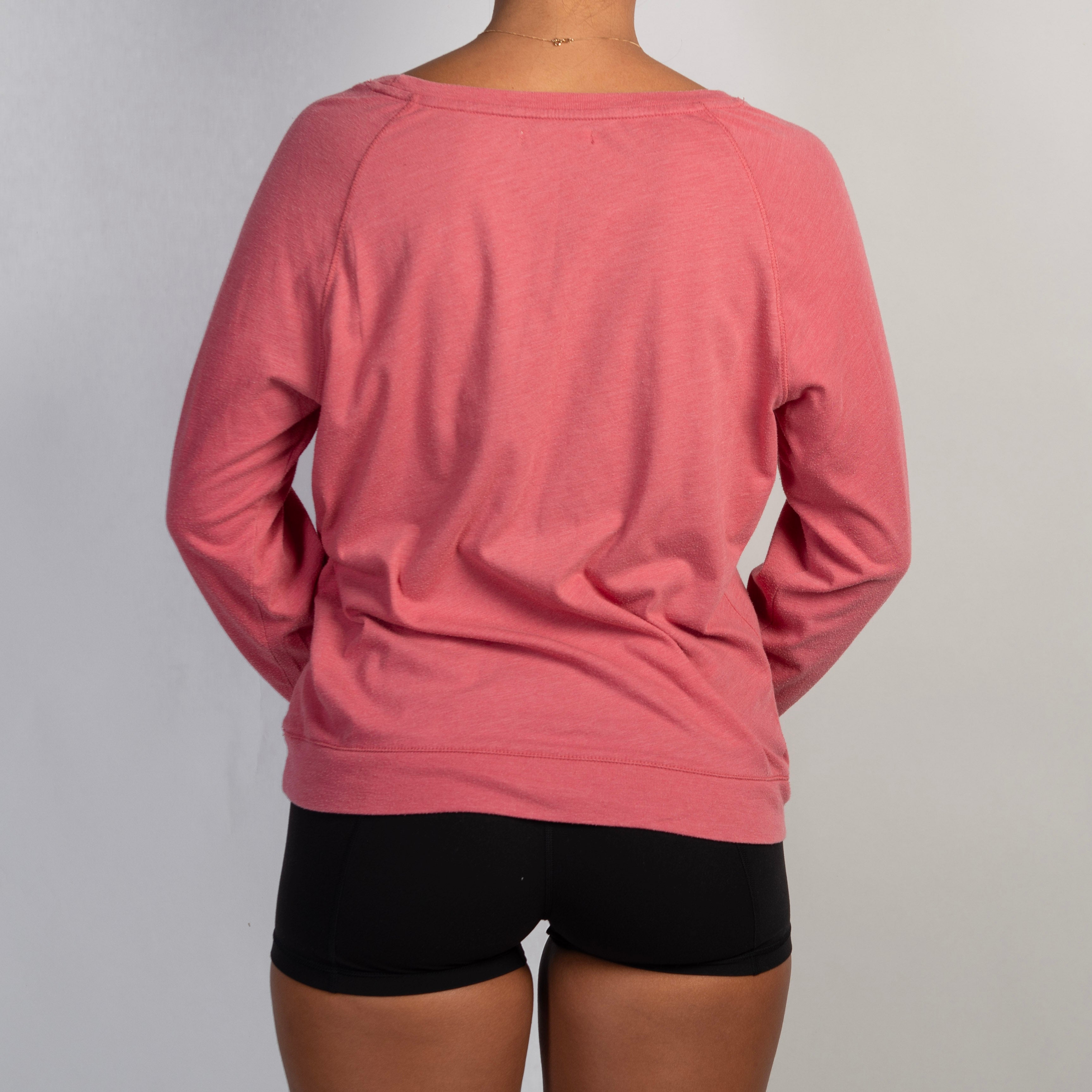 PINK COTTON GRAPHIC TOP