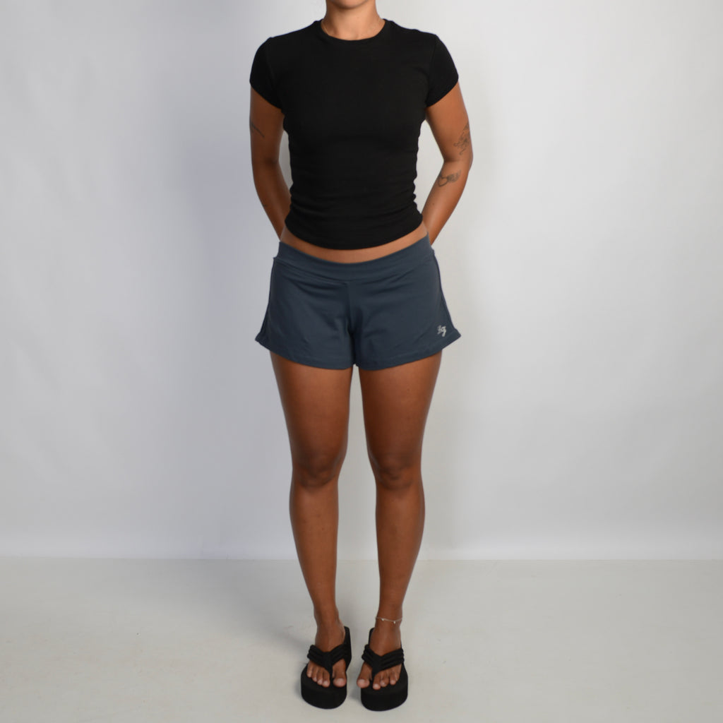 STEEL BLUE KICK SHORTS